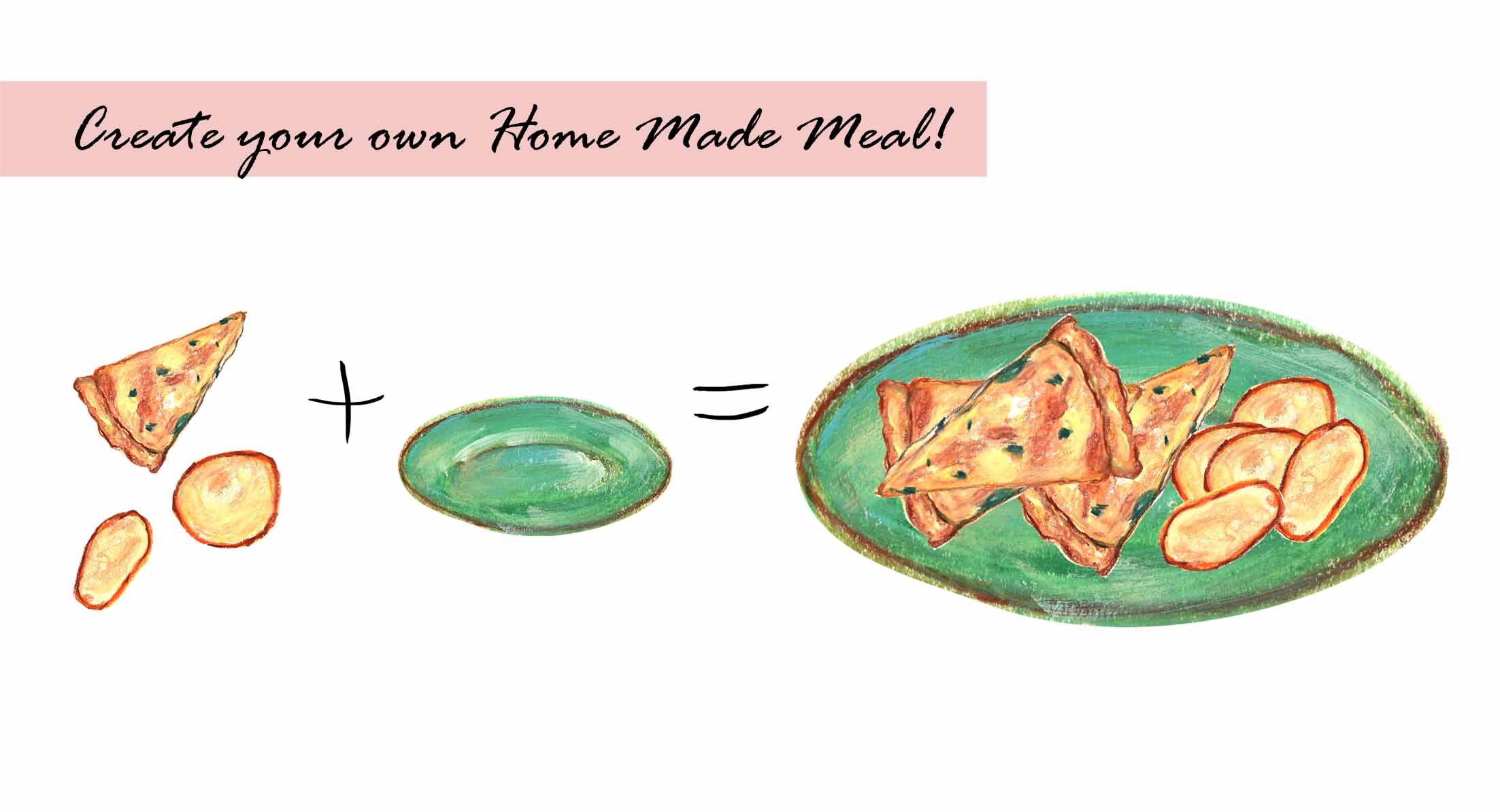 Homemade Meals Clipart Set