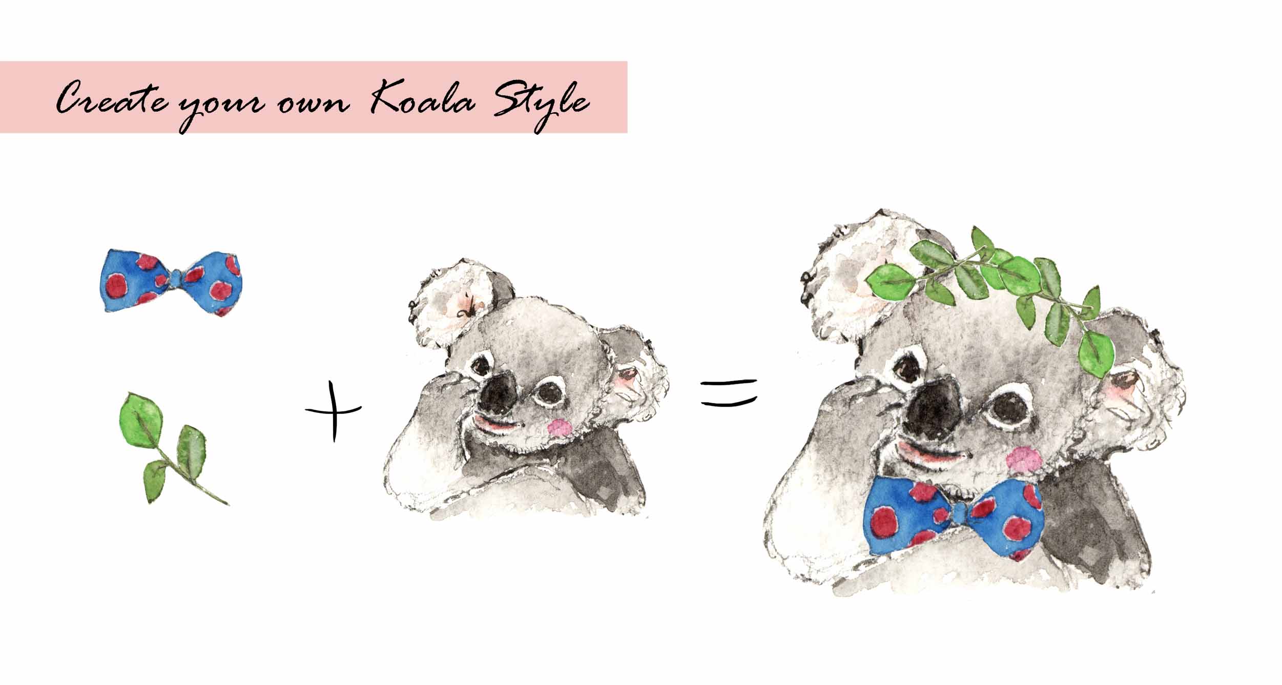 Koala Clipart Set