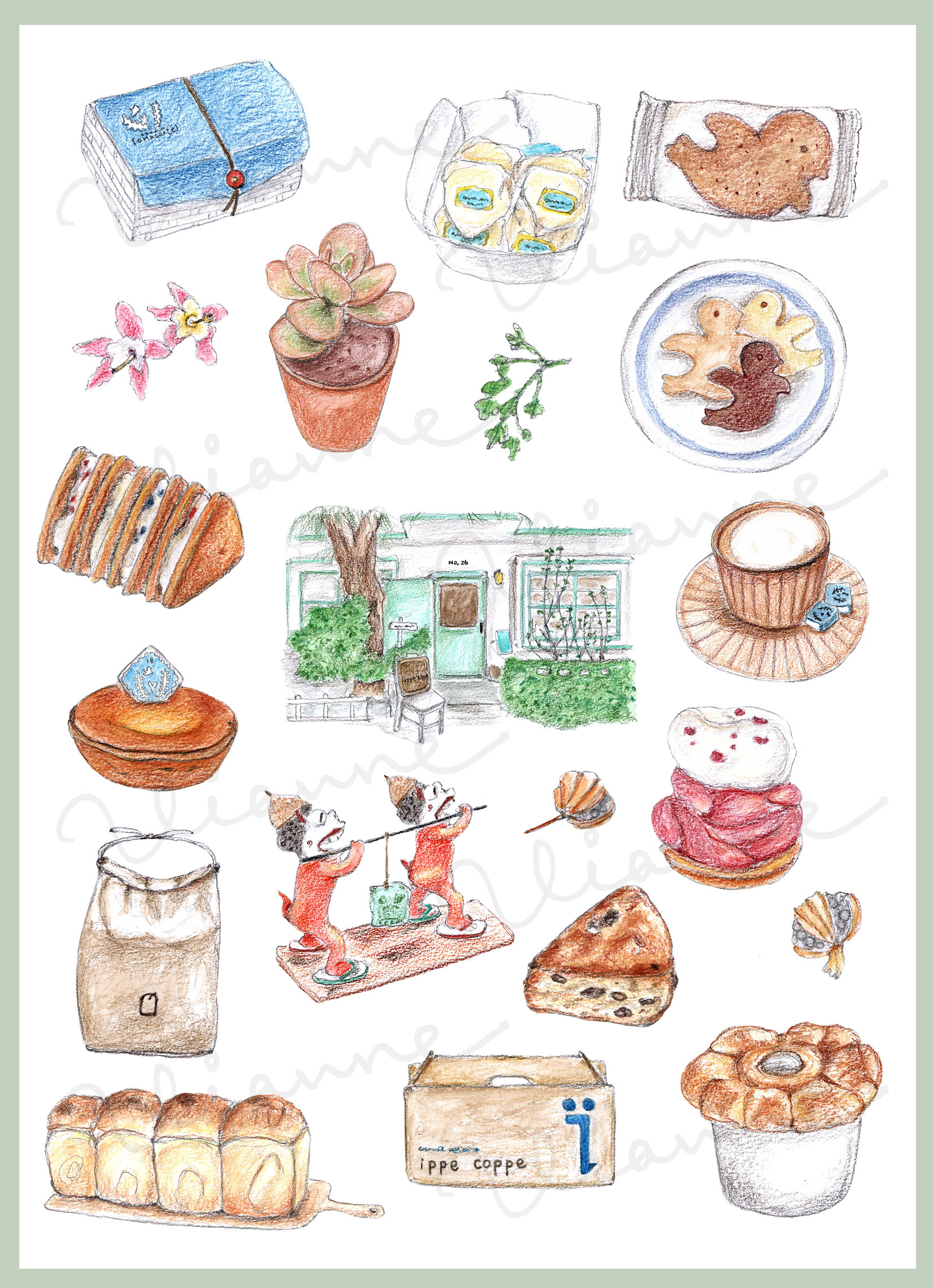 Okinawa Clipart Set