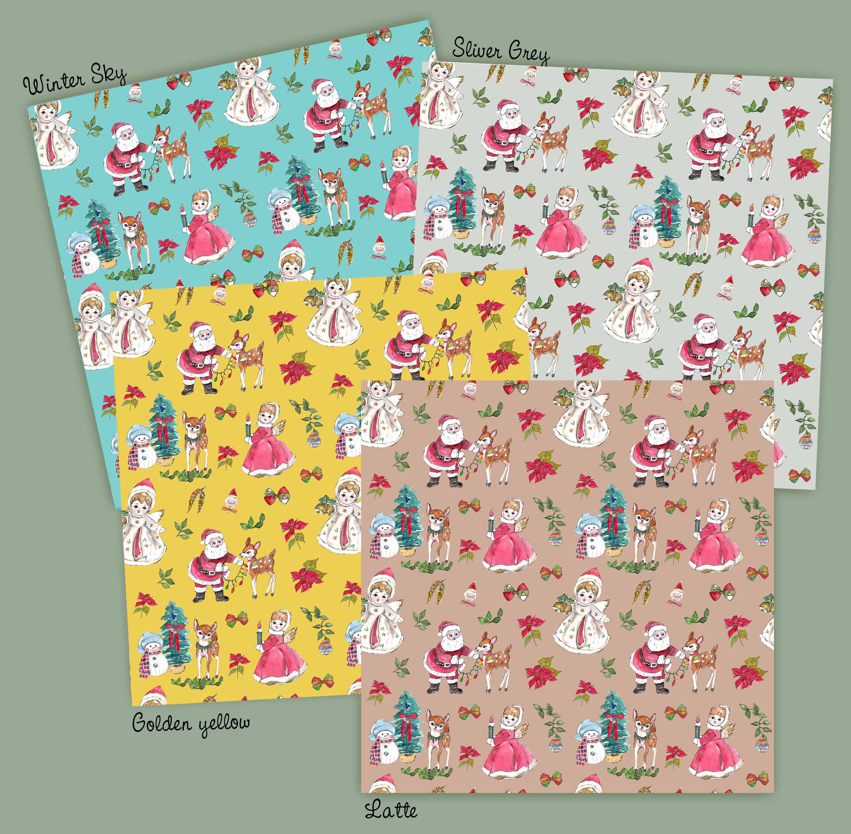 Christmas Angels Paper