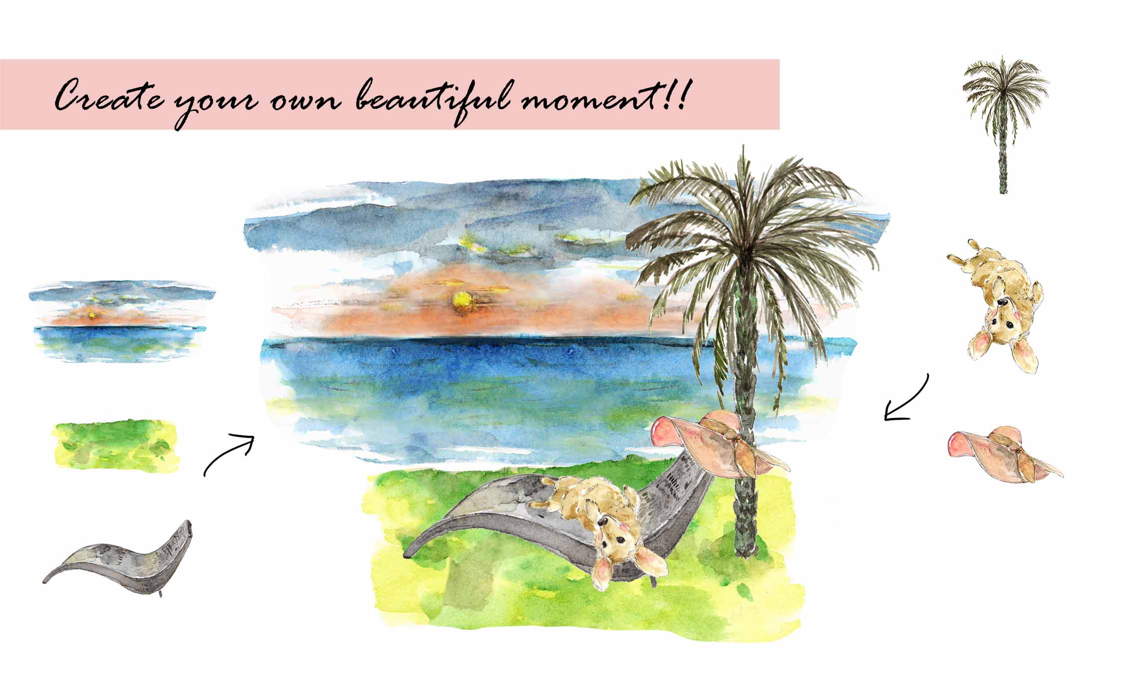 Hualien Clipart Set