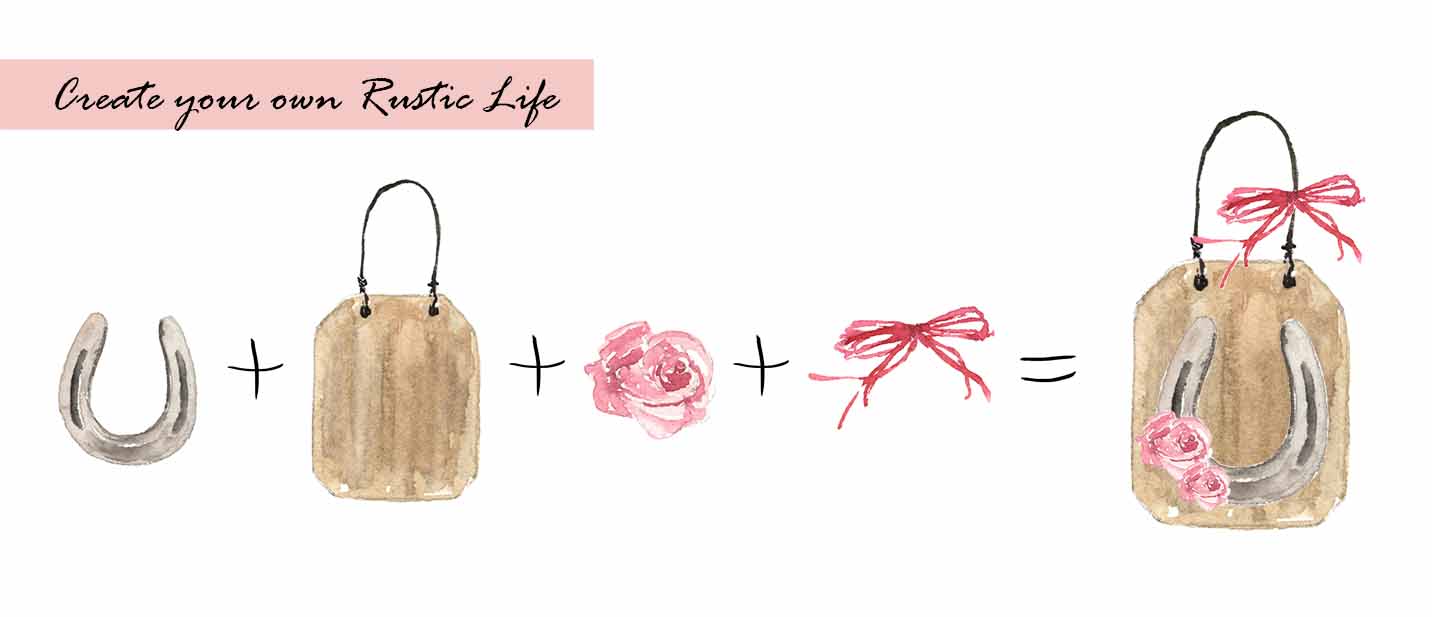 Rustic Life Clipart Set
