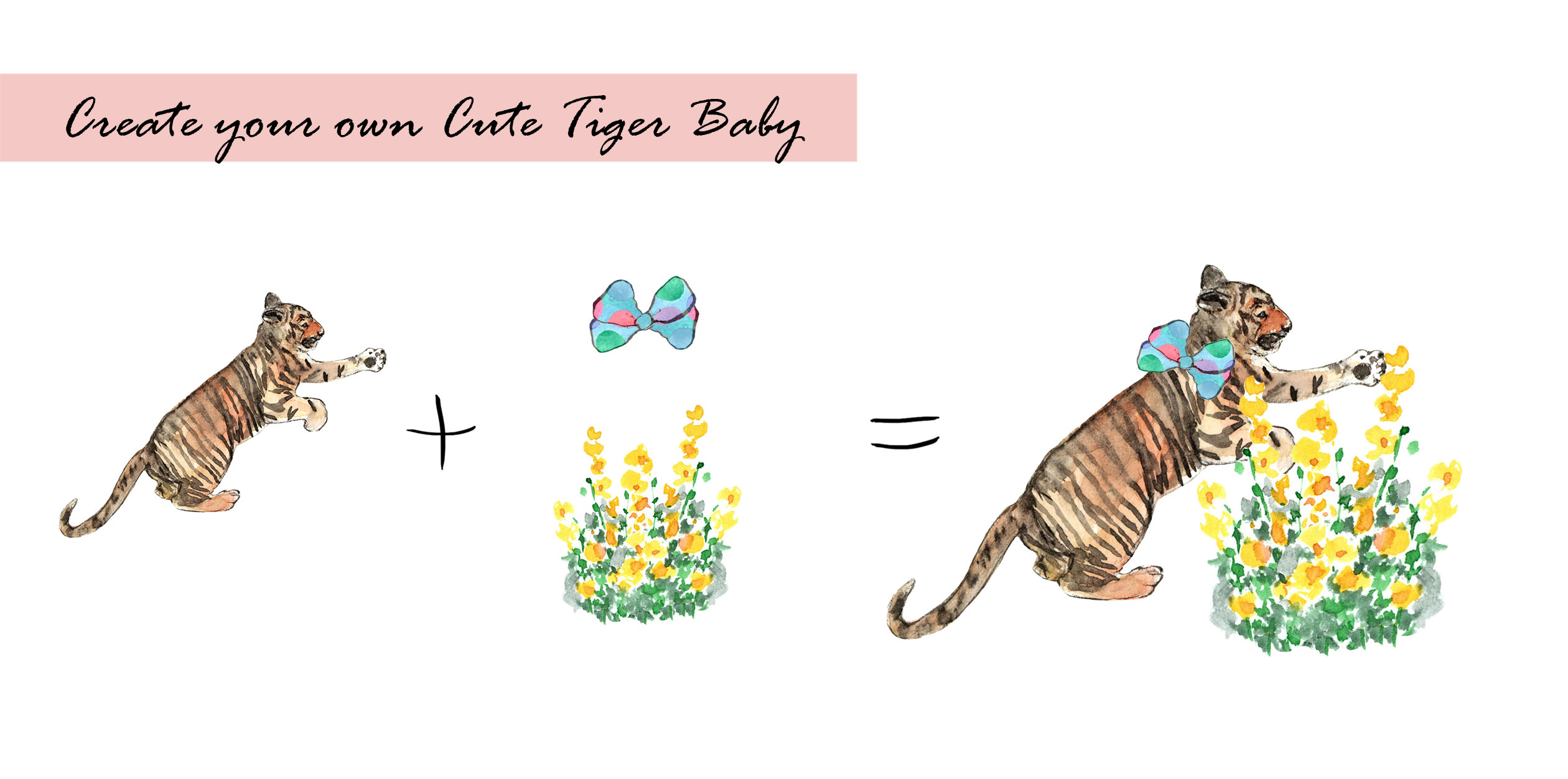 Tiger Clipart Set