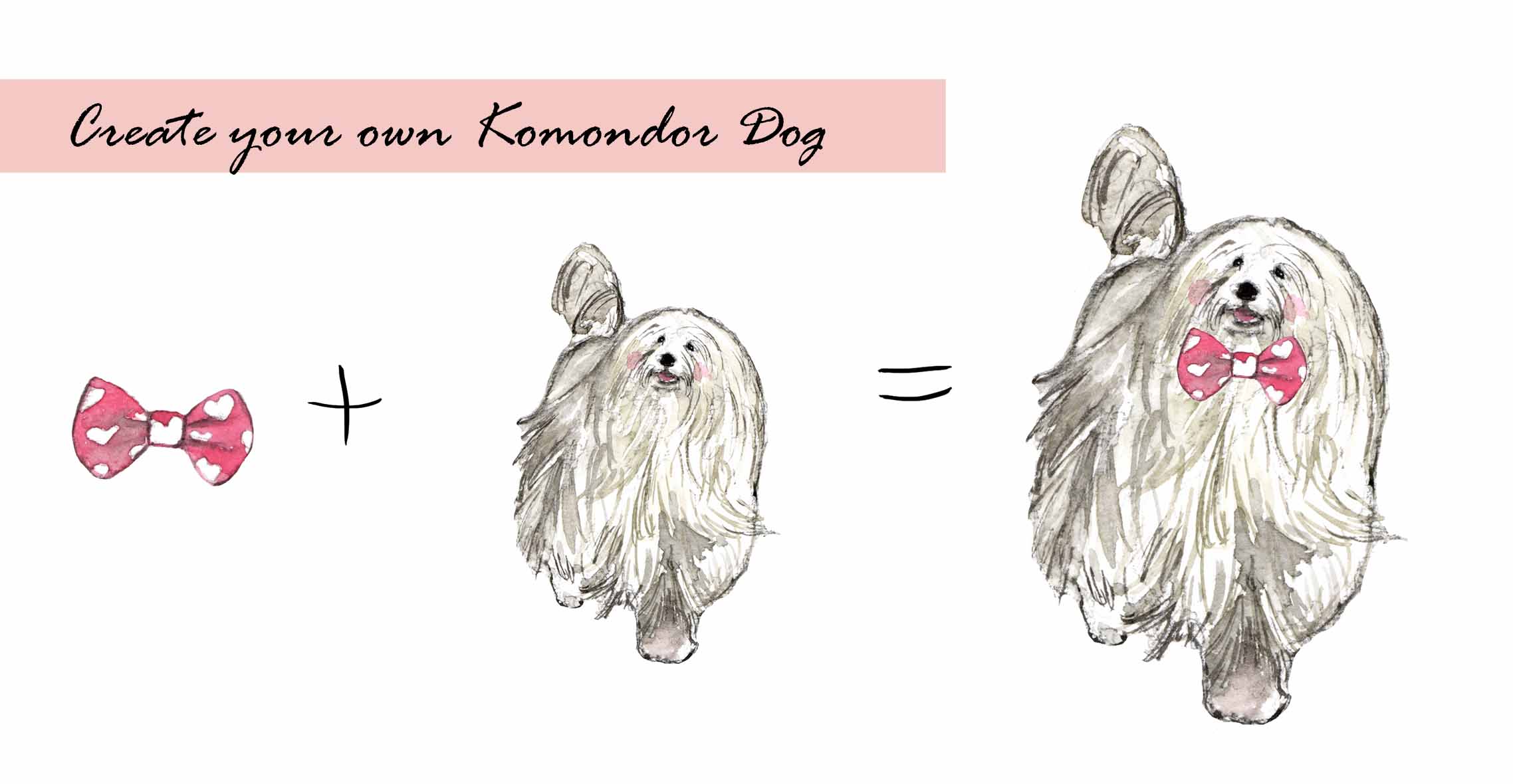 Komondor Clipart Set