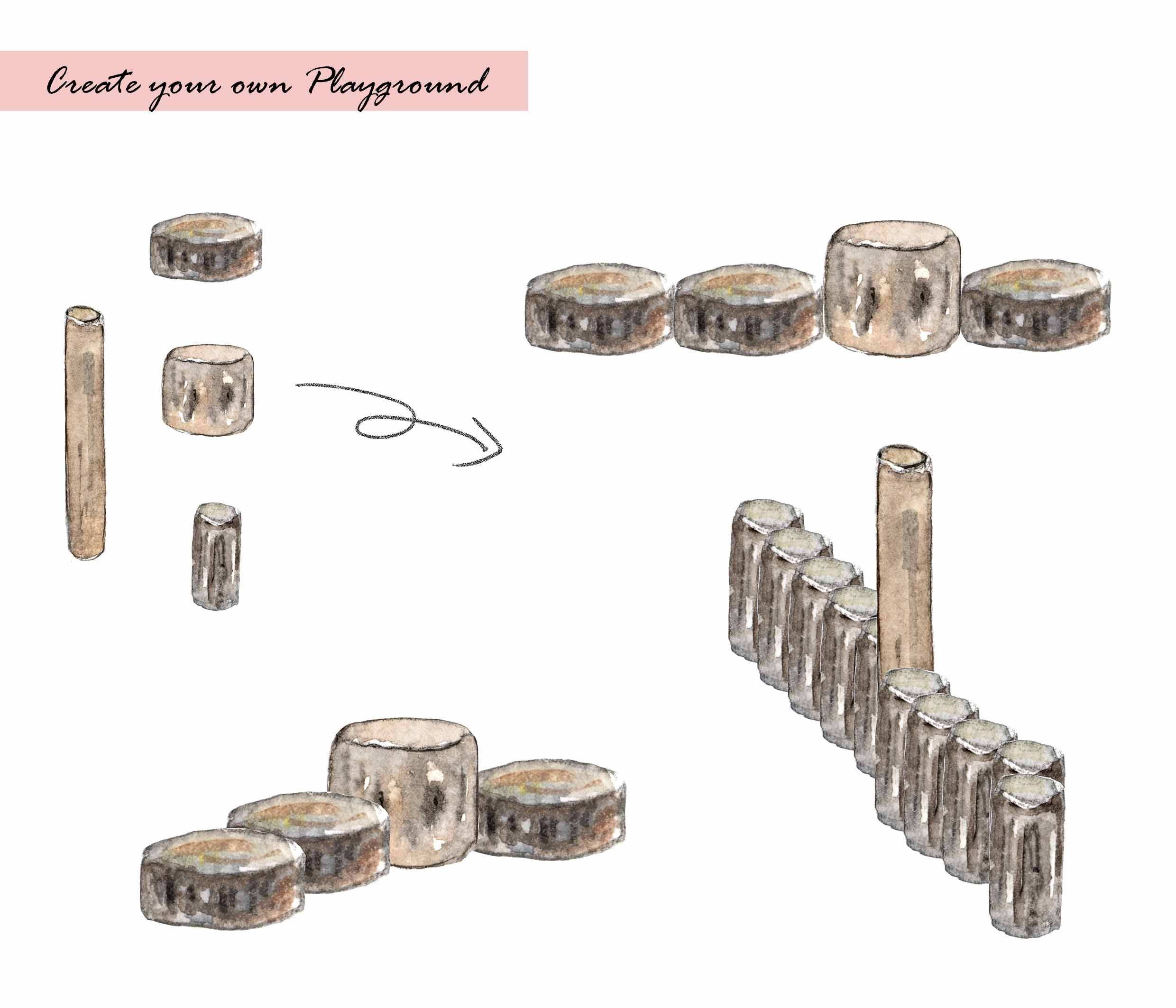 Playground Ideas Clipart Set