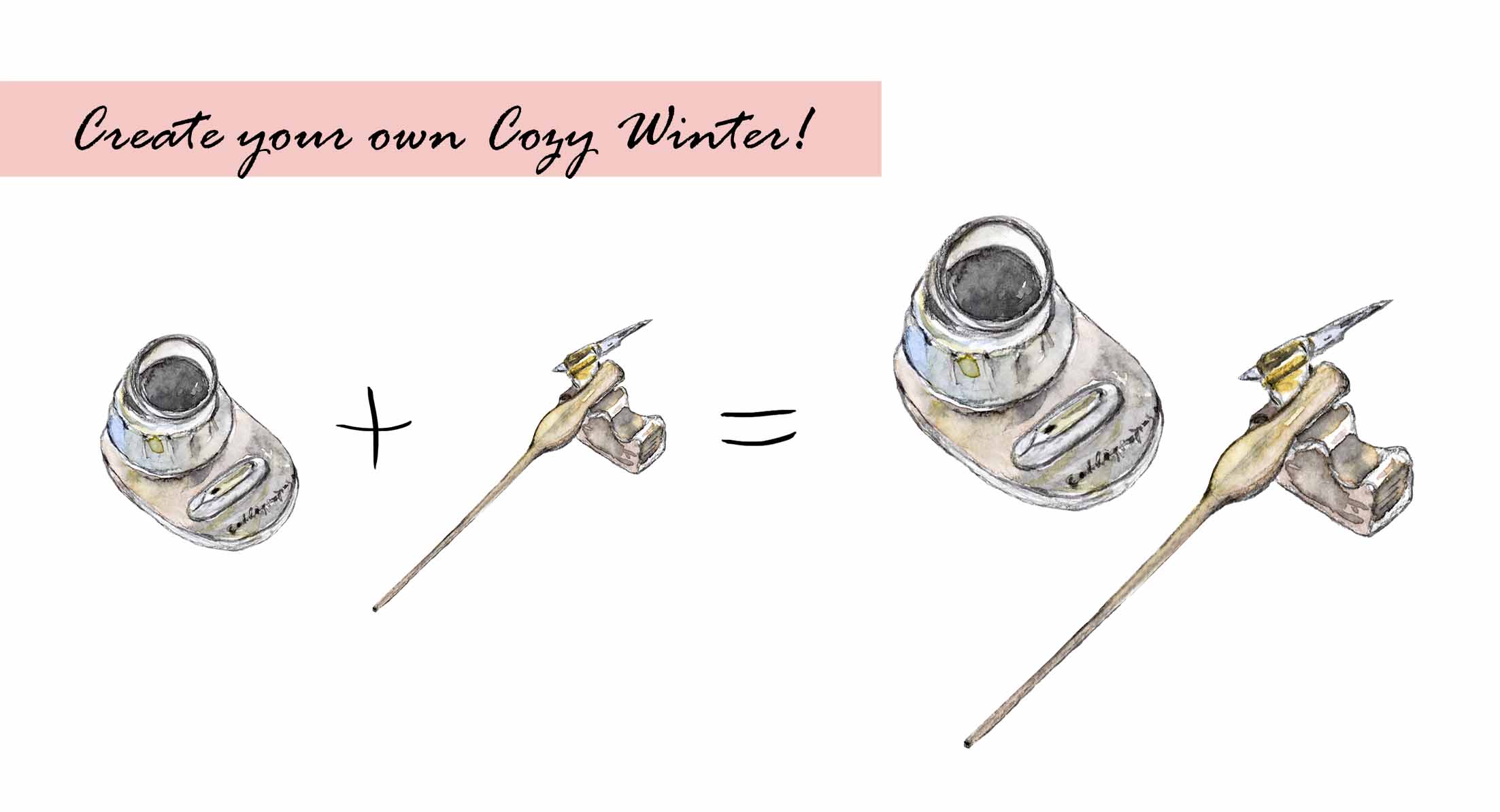 Winter Self Care Clipart Set