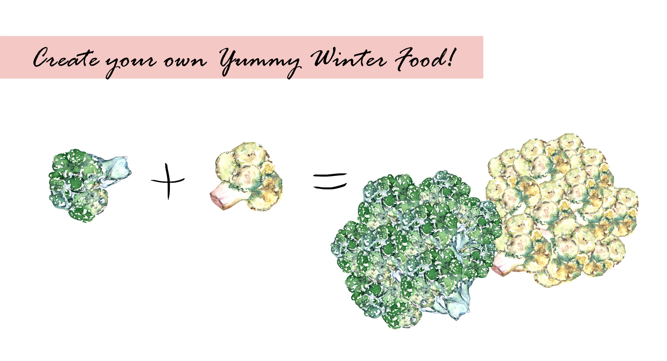 Winter Farmer's Market Clipart Set