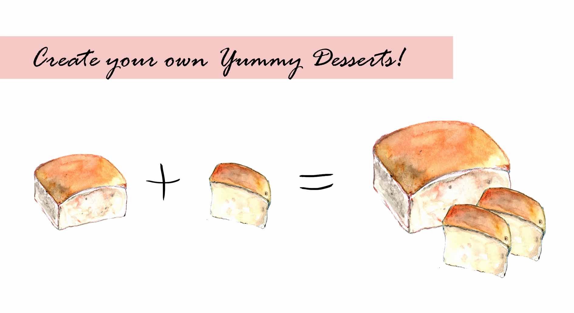 Taiwanese Desserts Clipart Set