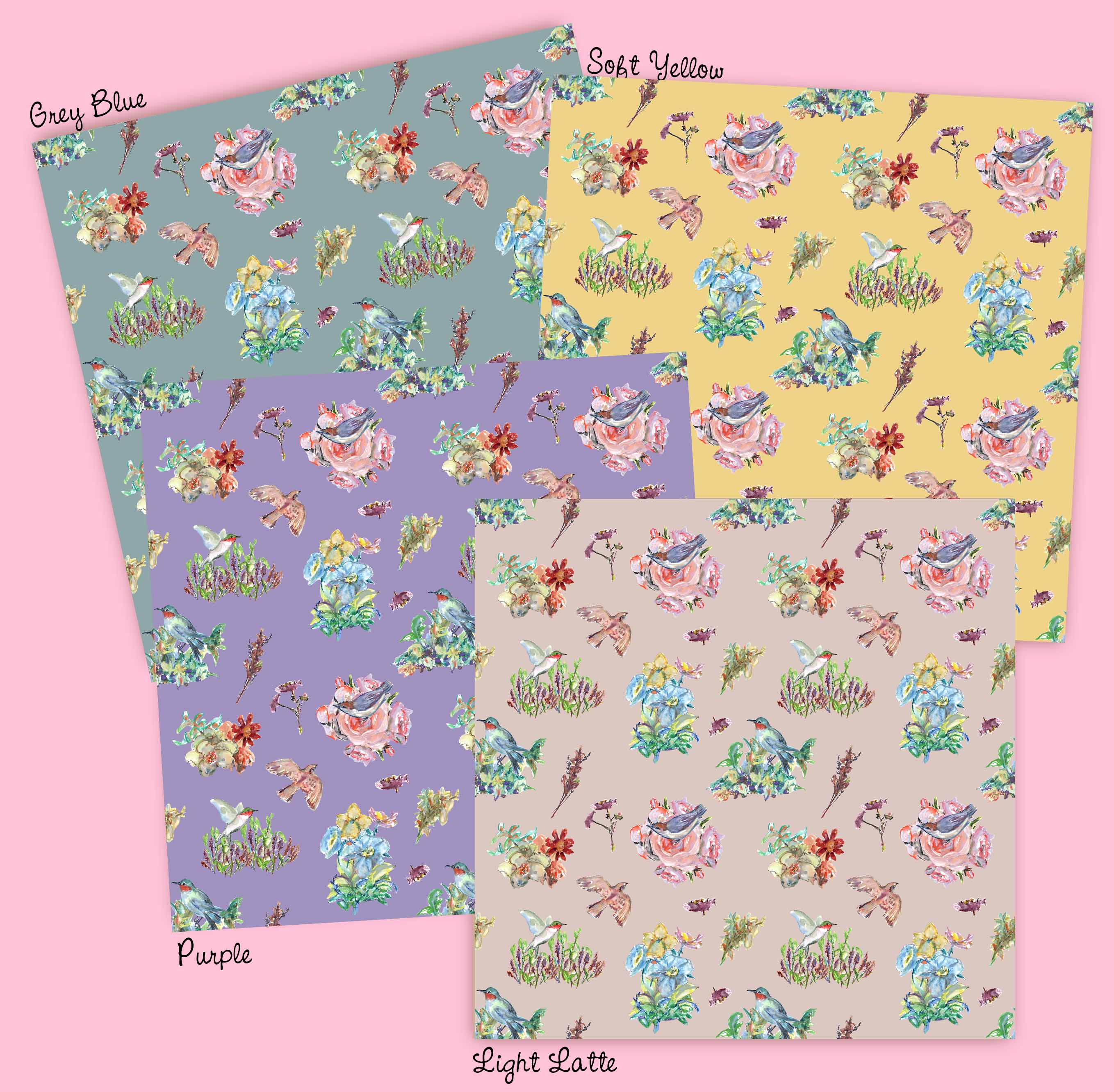 Spring Flowers Paper