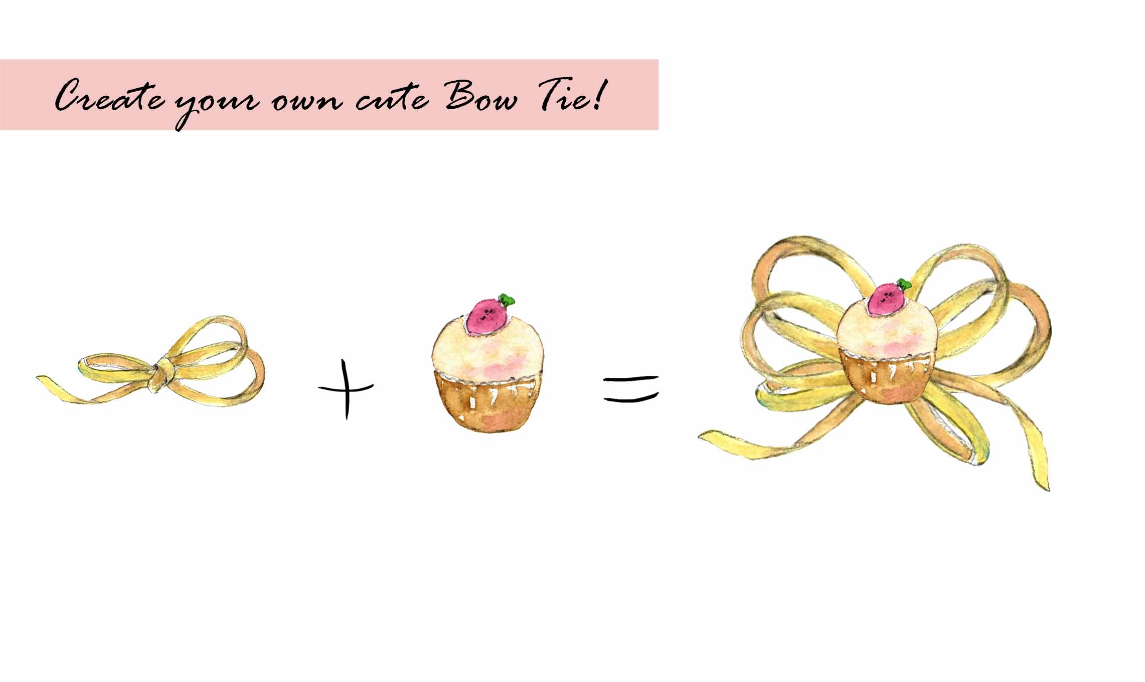 Ribbon Bows Clipart Set