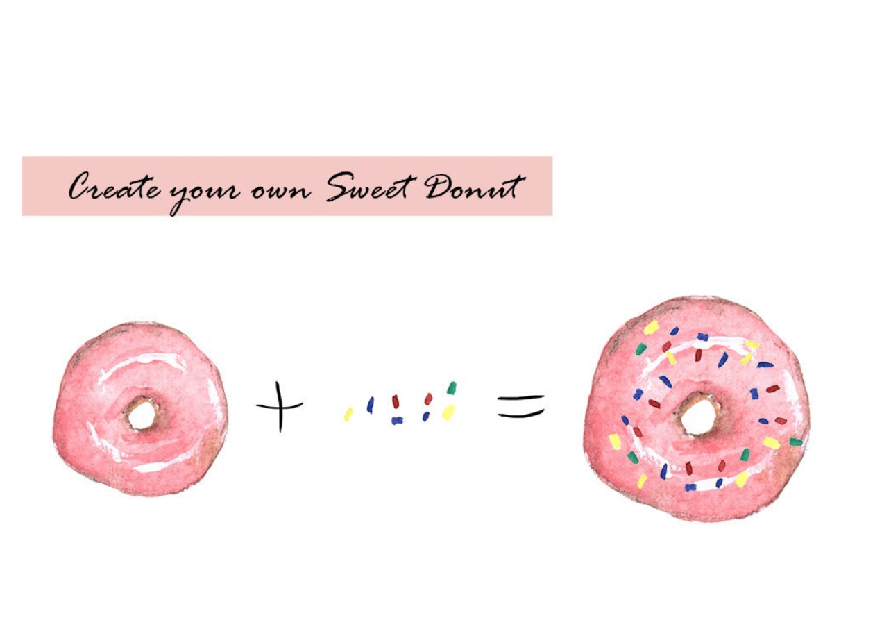 Donuts Clipart Set