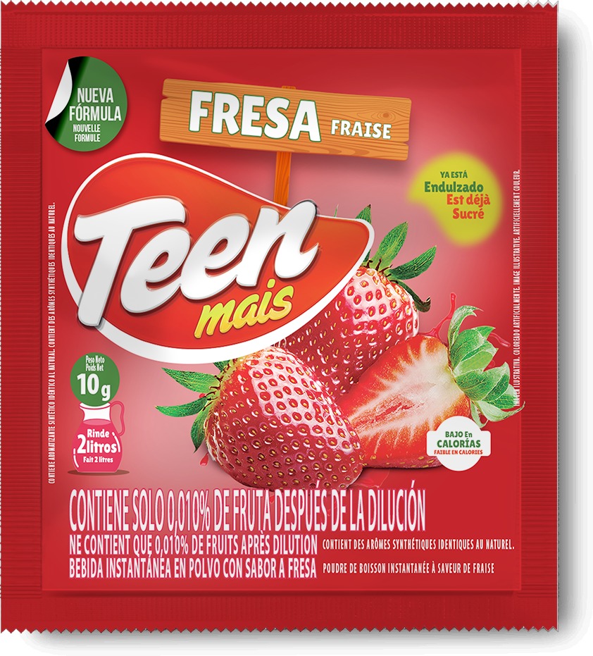 Teen Mais Bebida instantânea em pó