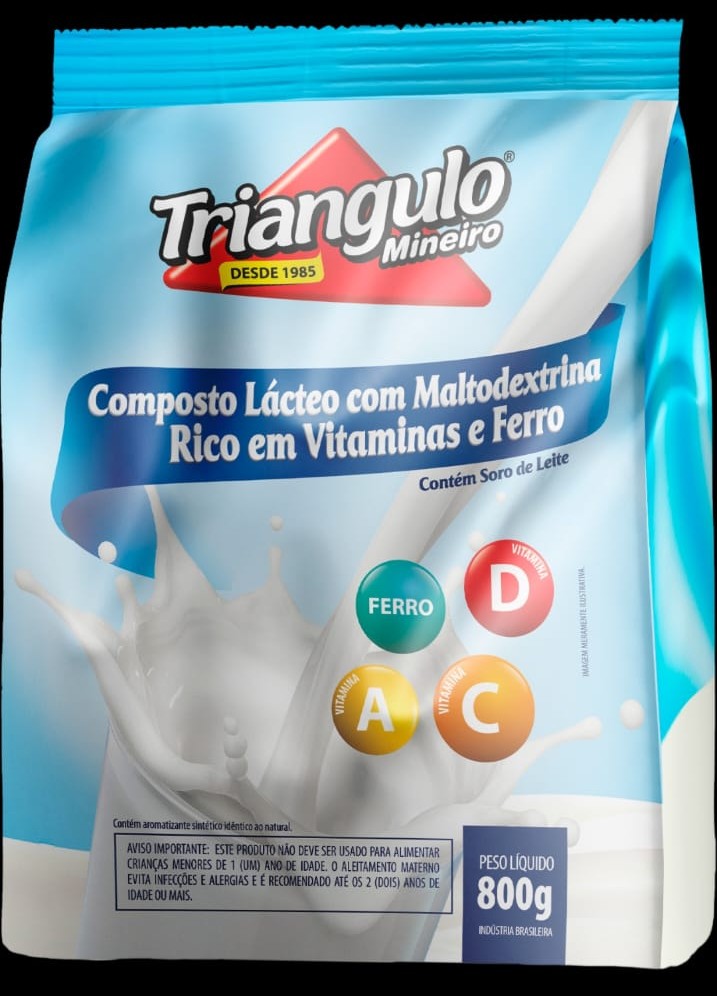 Composto Lácteo Triângulo Mineiro 800g/25kg