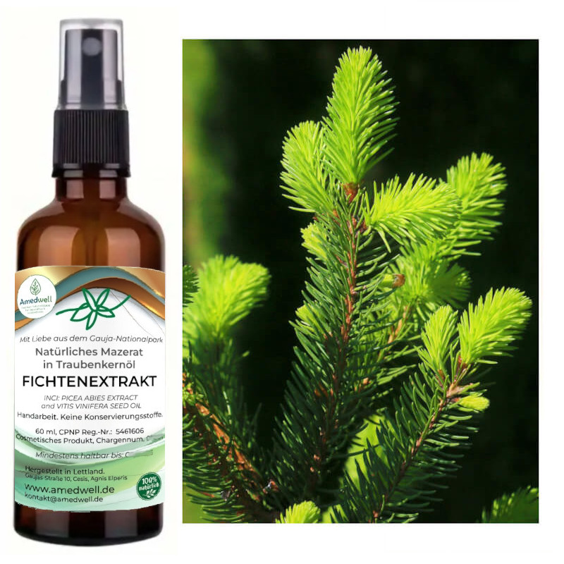 Natürliches Fichtenextrakt - Mazerat 60 ML