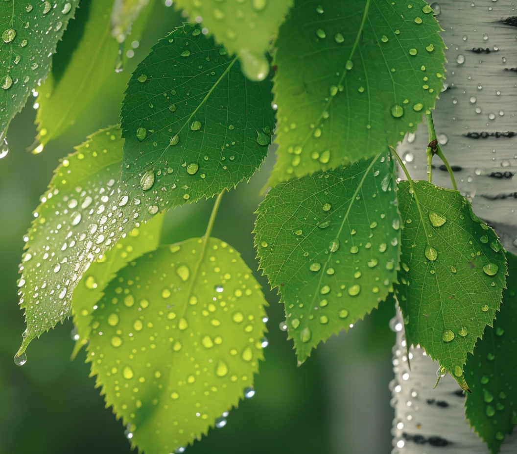 Natürliches Birkenblätter Wasser – Hydrolat. 100 ML.