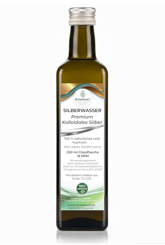 Silberwasser / Kolloidales Silber 250 ML
