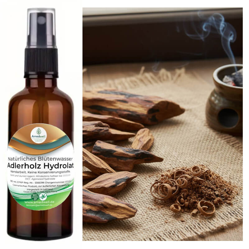 Natürliches Adlerholz Hydrolat. 100 ML.