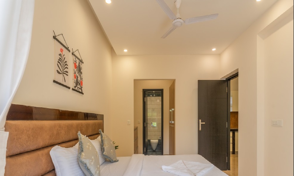 1BHK Shared Pool Apartment