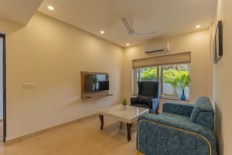 1BHK Shared Pool Apartment