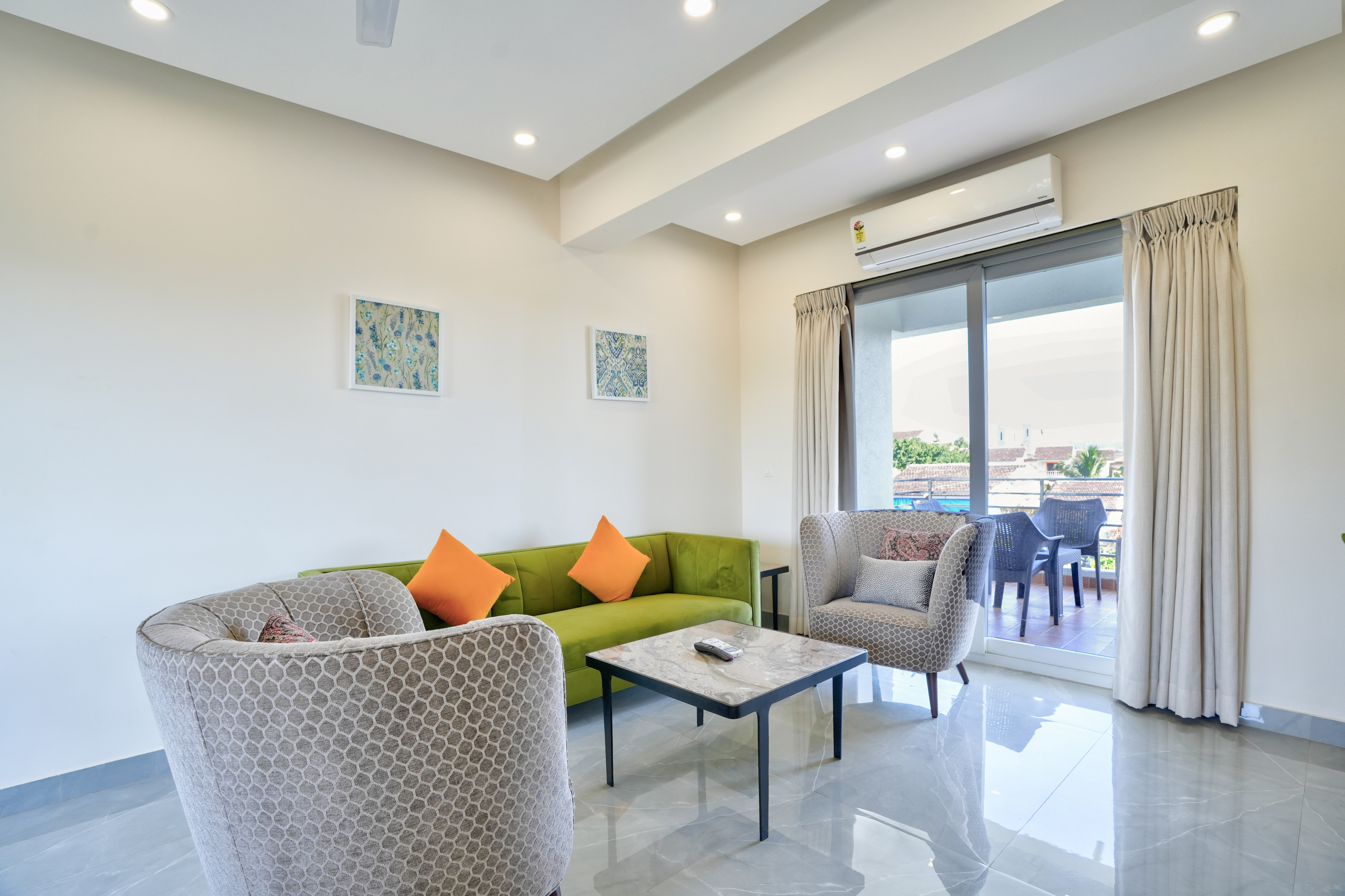 2BHK Shared Pool Apartment