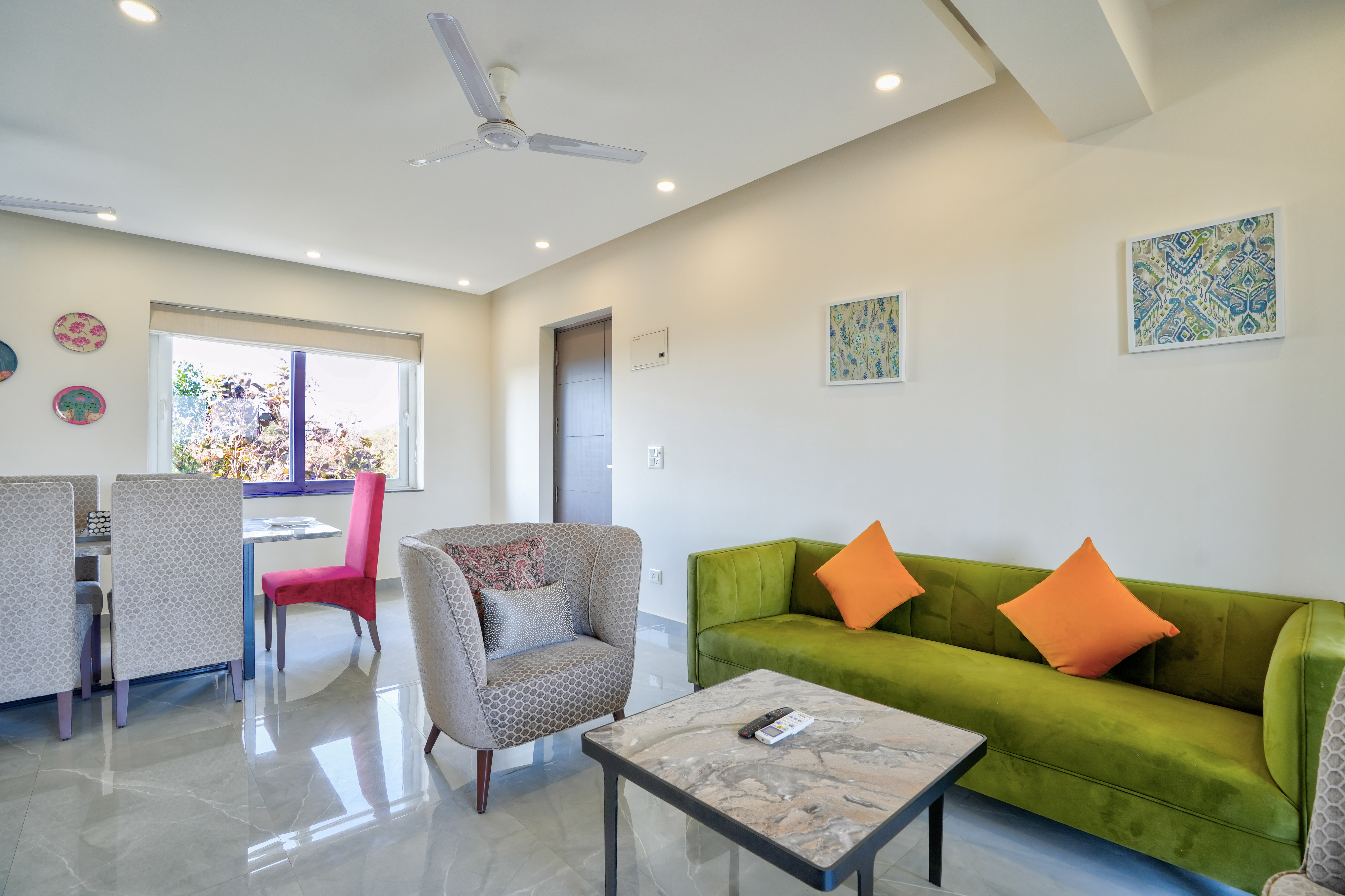 2BHK Shared Pool Apartment