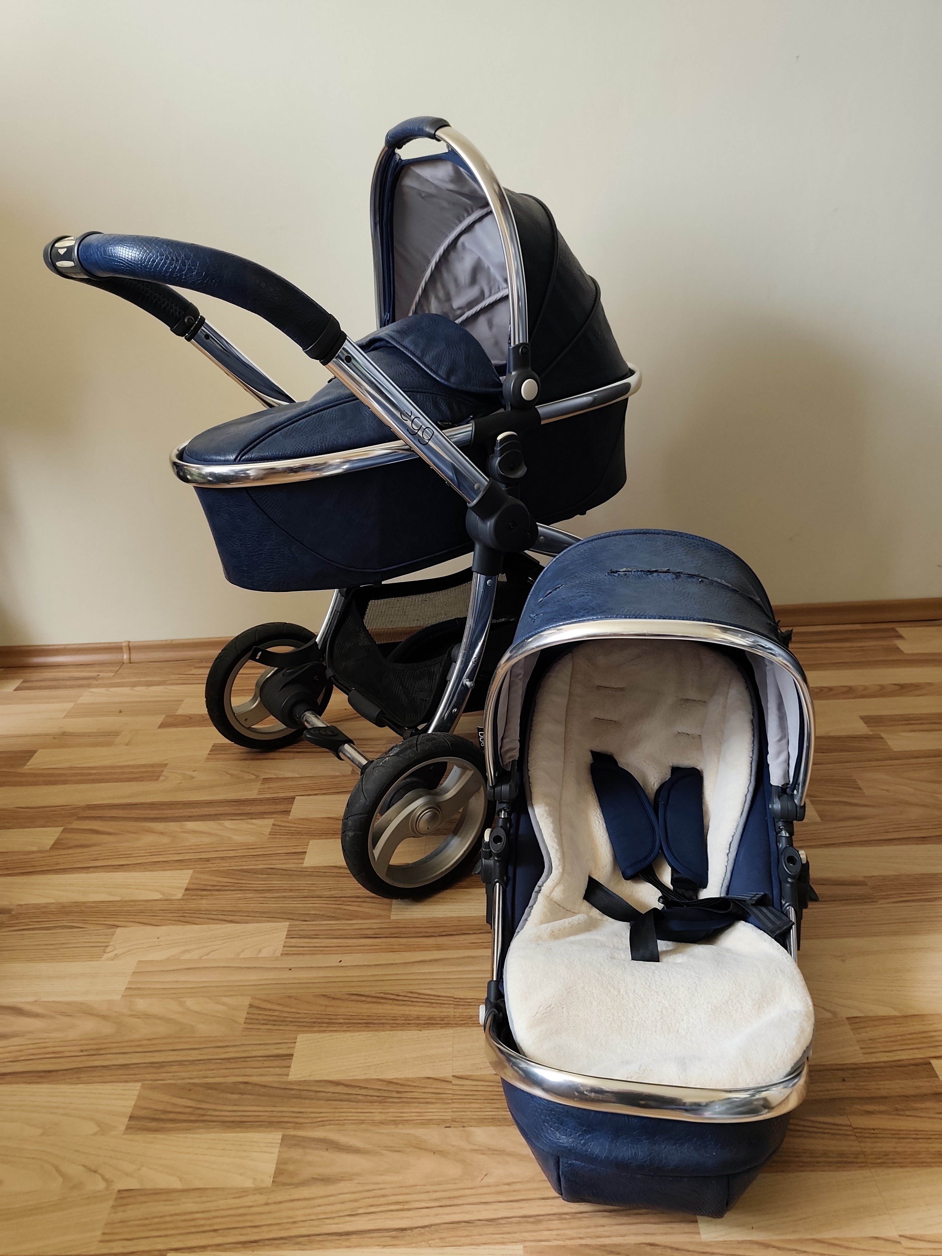 EGG 2 vežimėlis 2in1