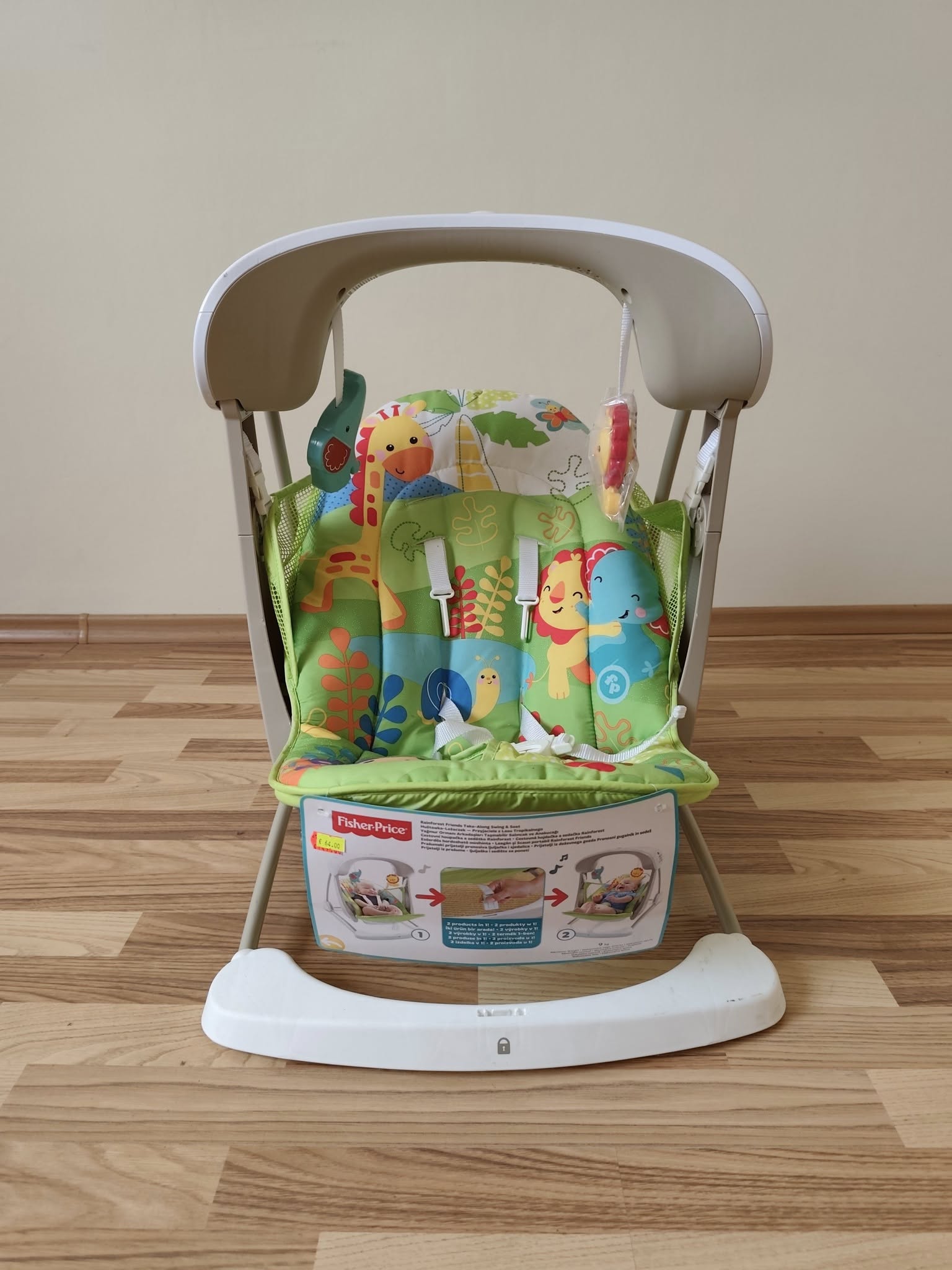 Kūdikių sūpynės "Fisher-Price Rainforest"