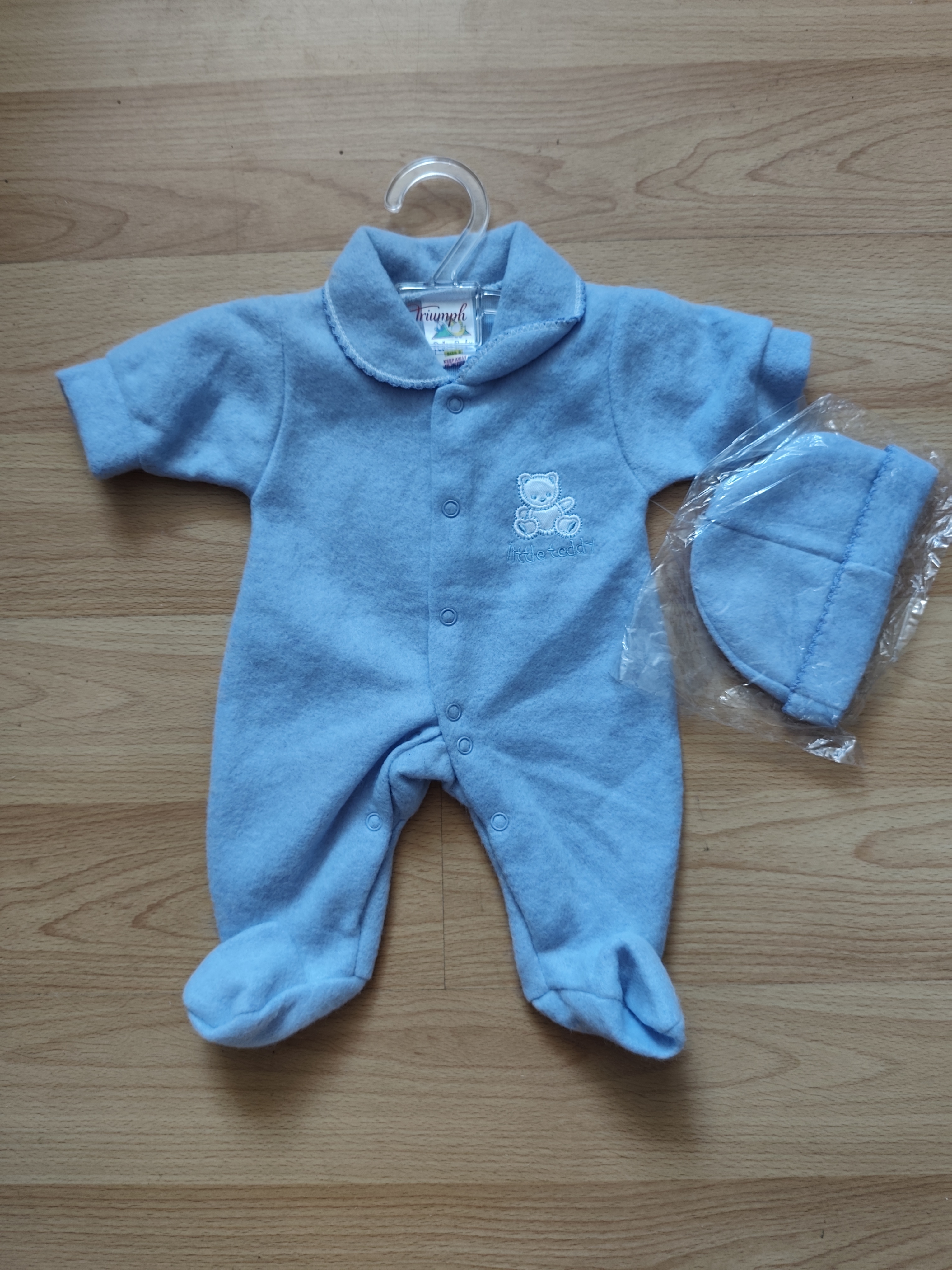 Šiltas komplektukas naujagimiui 56cm