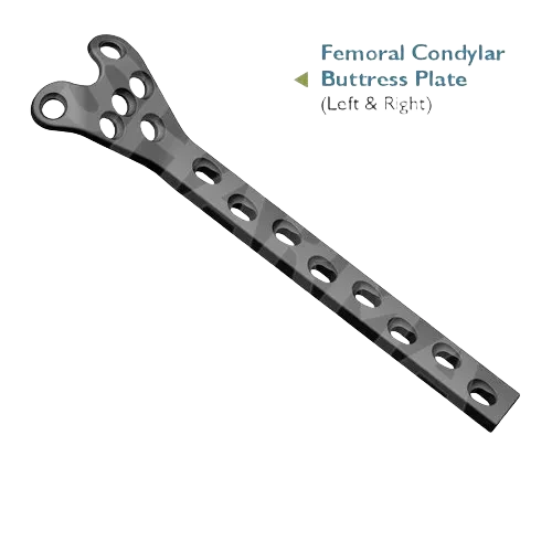 4.5/5 mm Locking Condylar Buttress Plate