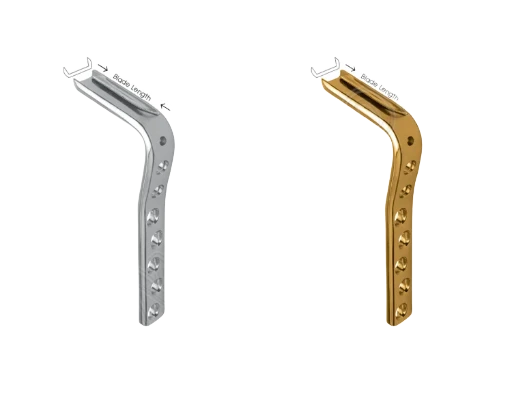 Angled Blade Plate 130 Degree