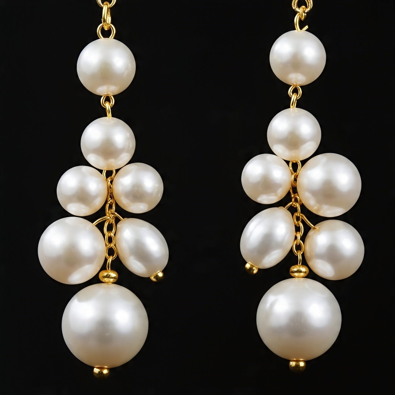Elegant Pearl Drop Earrings