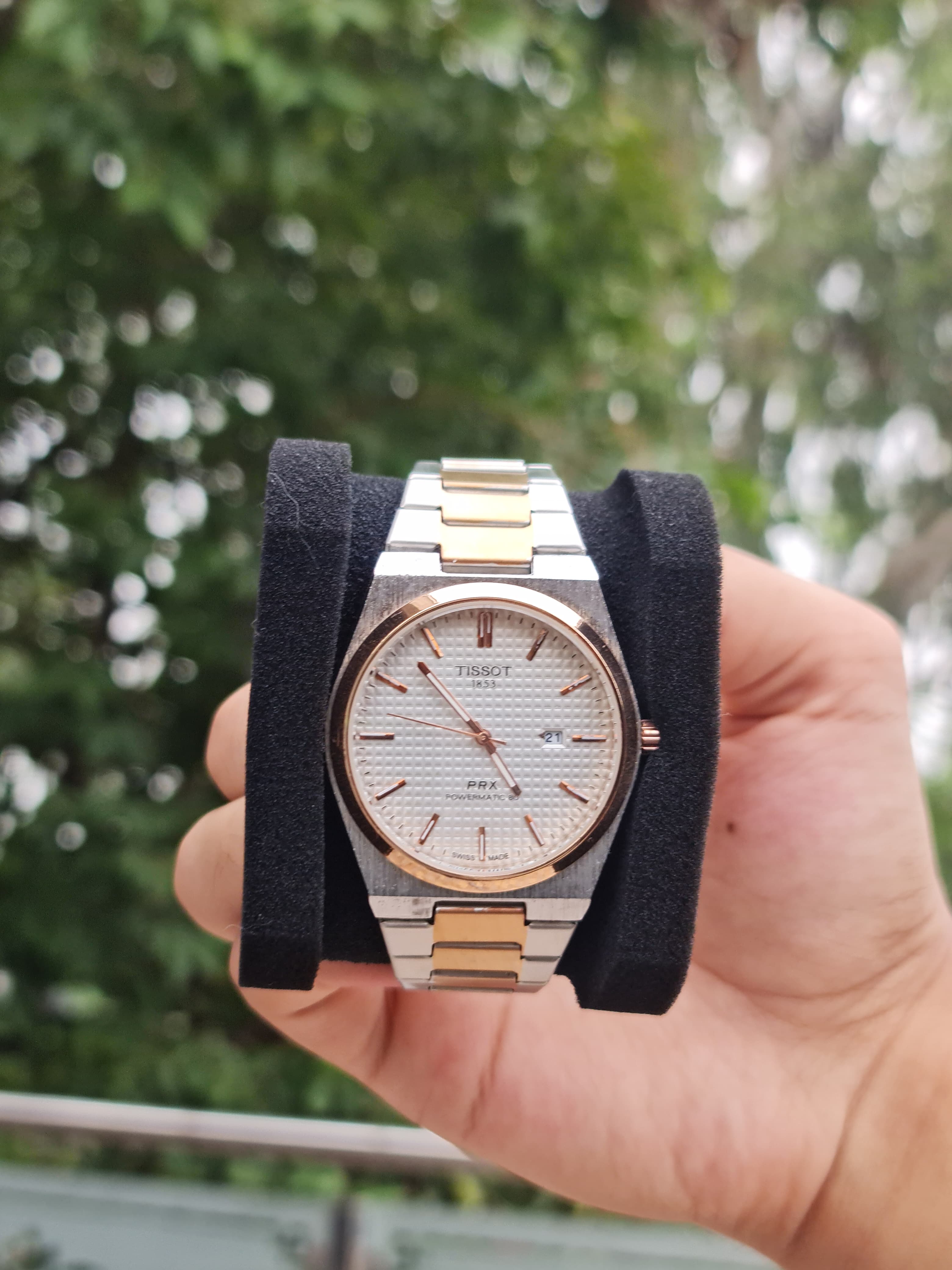 TISSOT PRX TWO TONE  