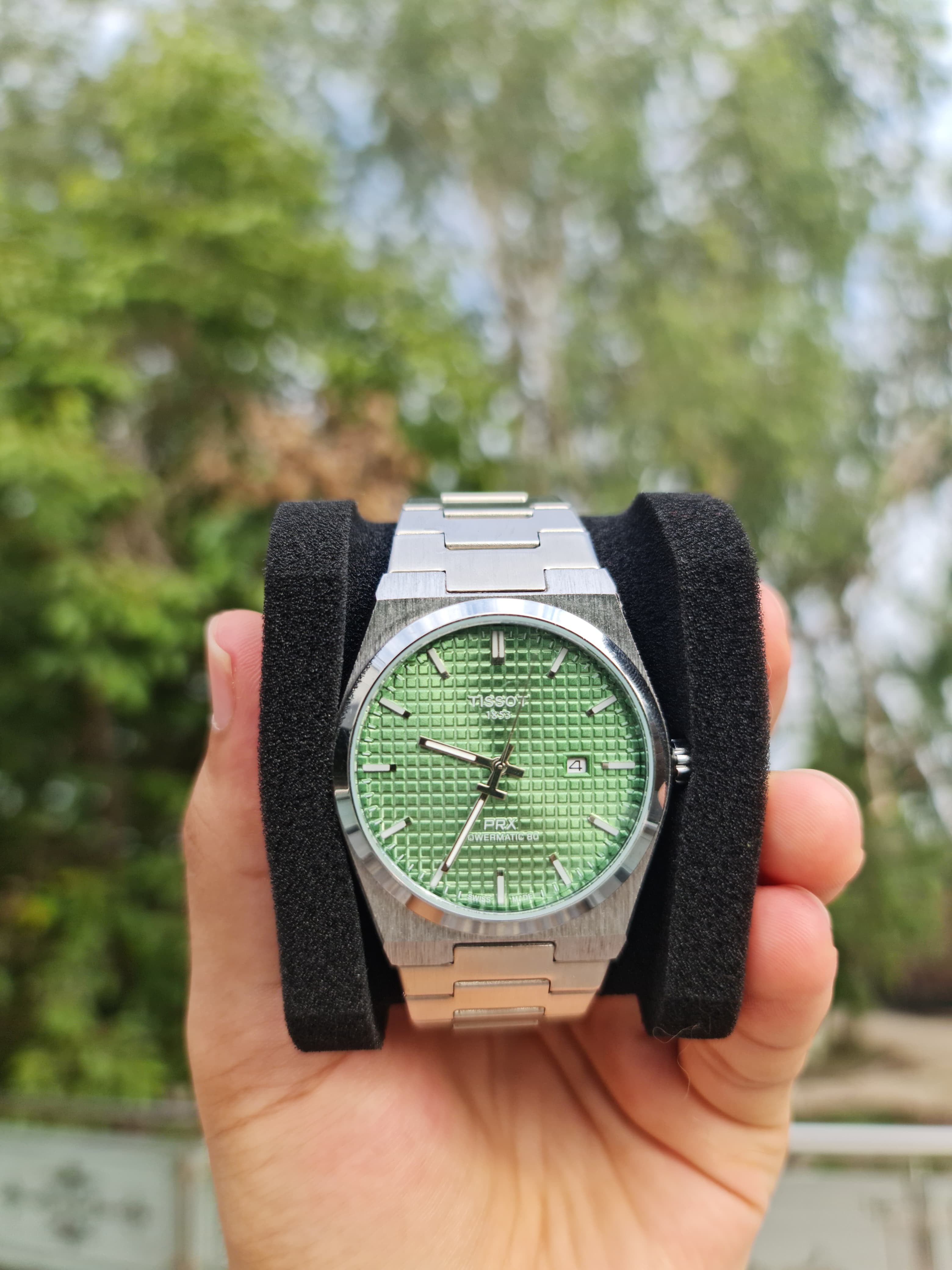 TISSOT PRX CRUSH GREEN