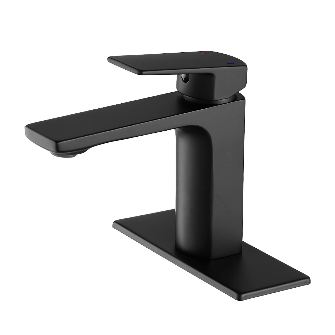 Modern Matte Black Bathroom Faucet