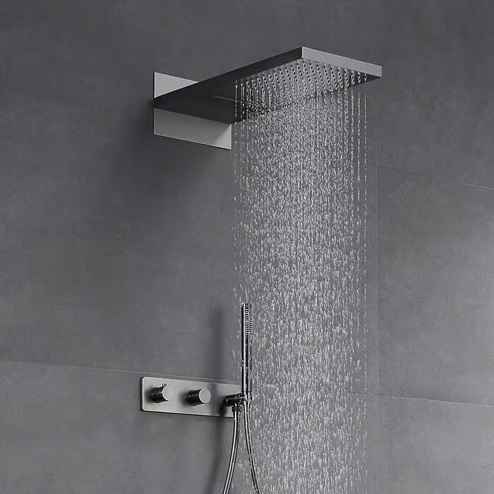 Modern Square Rainfall Shower Head