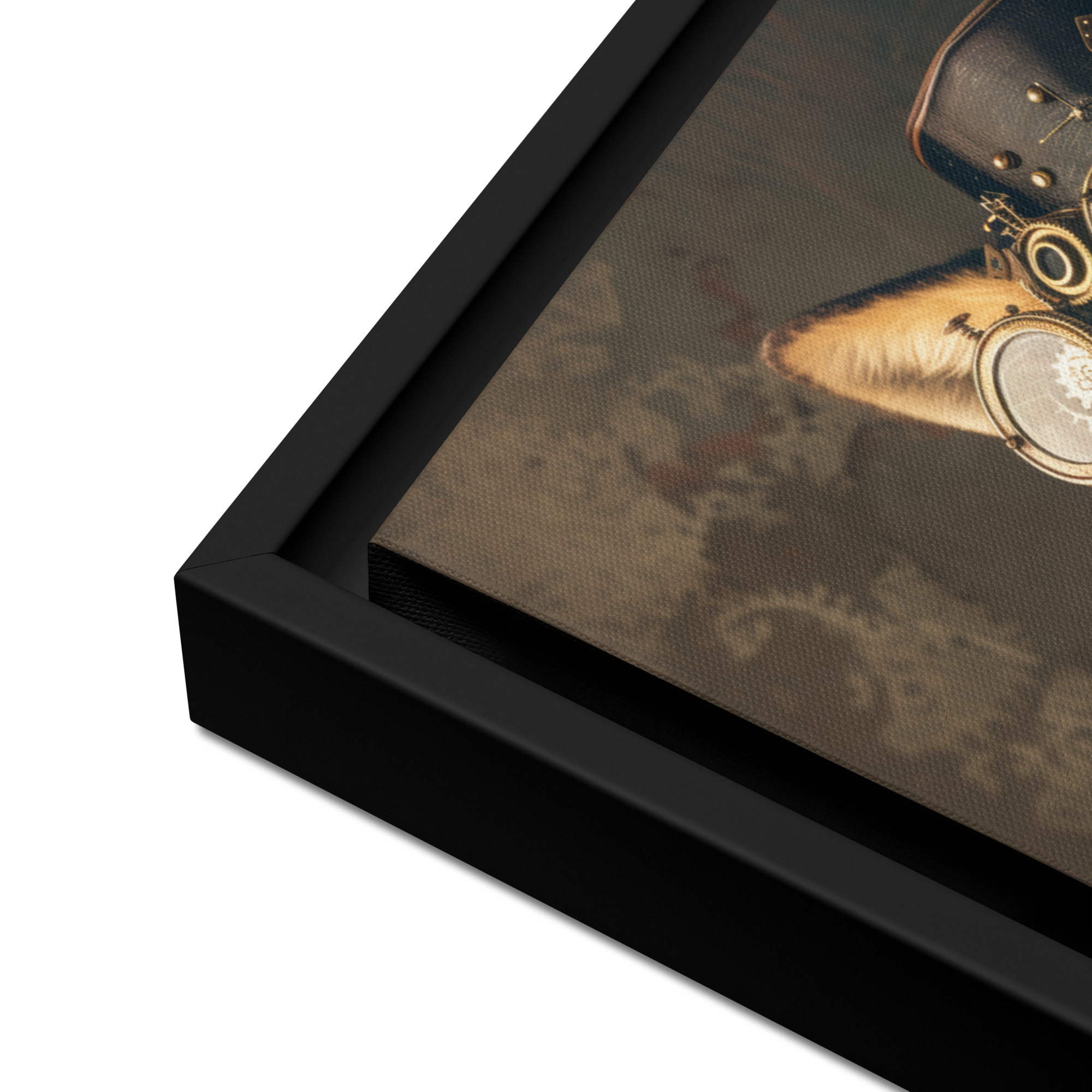 Steampunk Fox Wall Art Print 