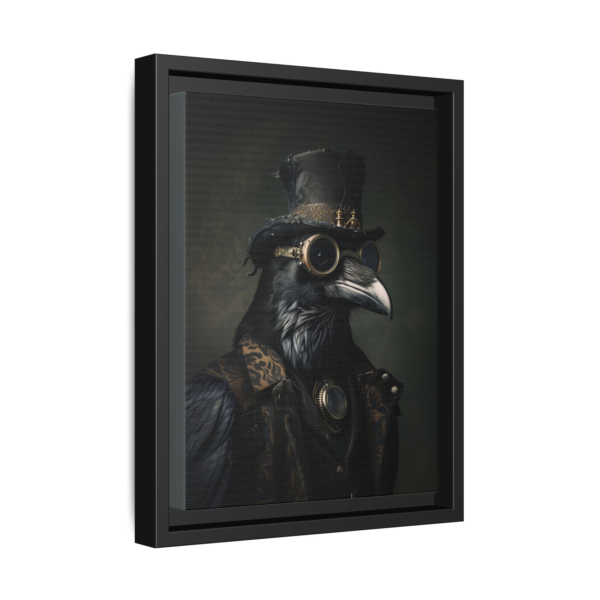 Steampunk Raven Wall Art Print 