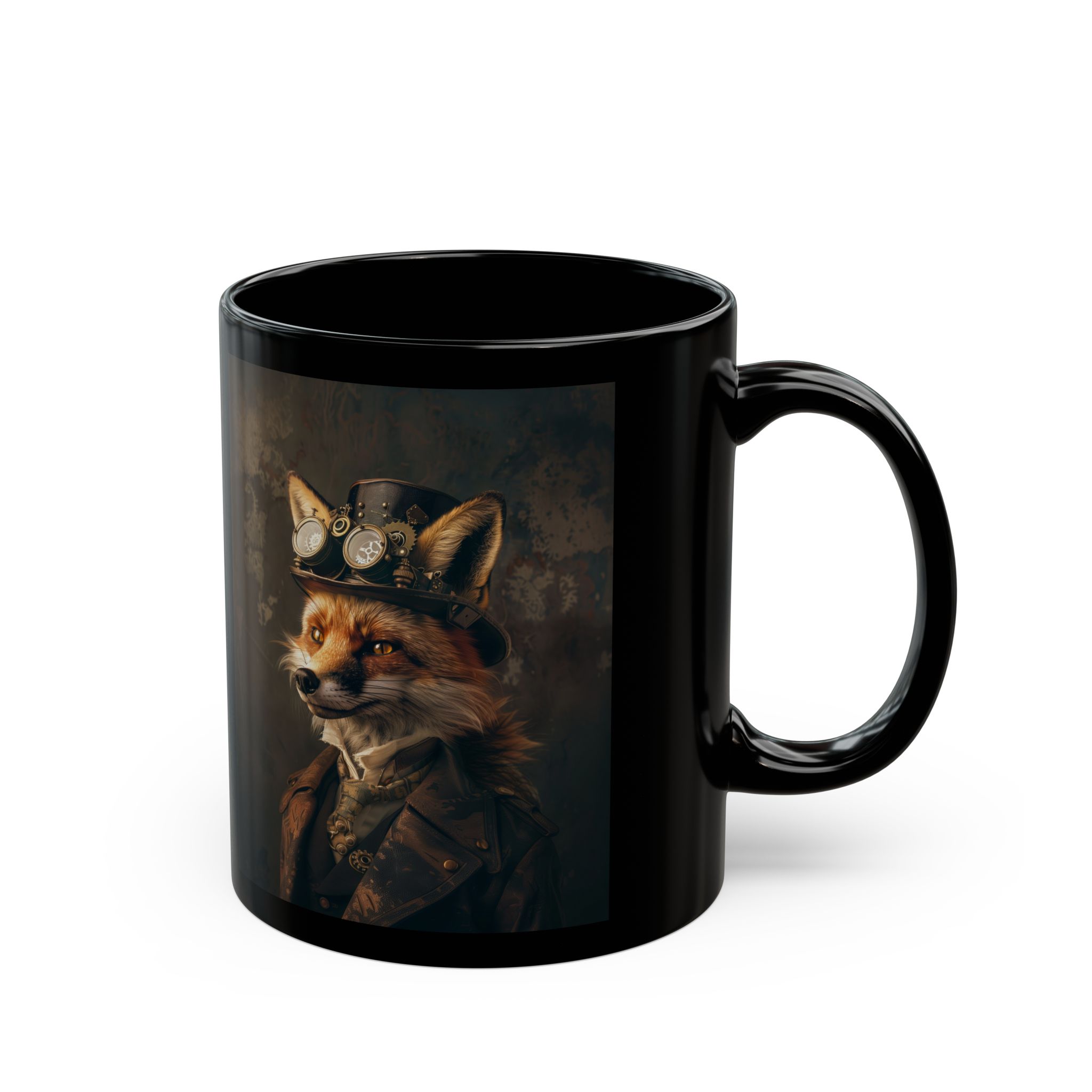 Steampunk Fox Coffee Mug