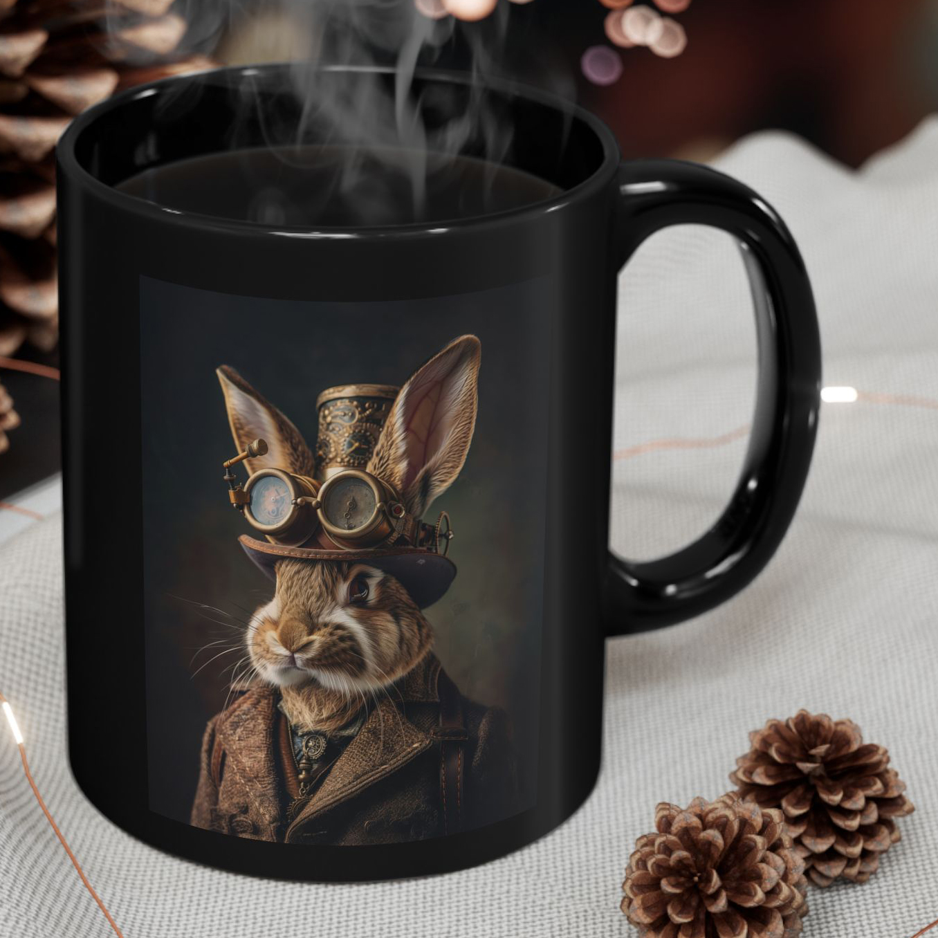 Steampunk Rabbit Coffee Mug