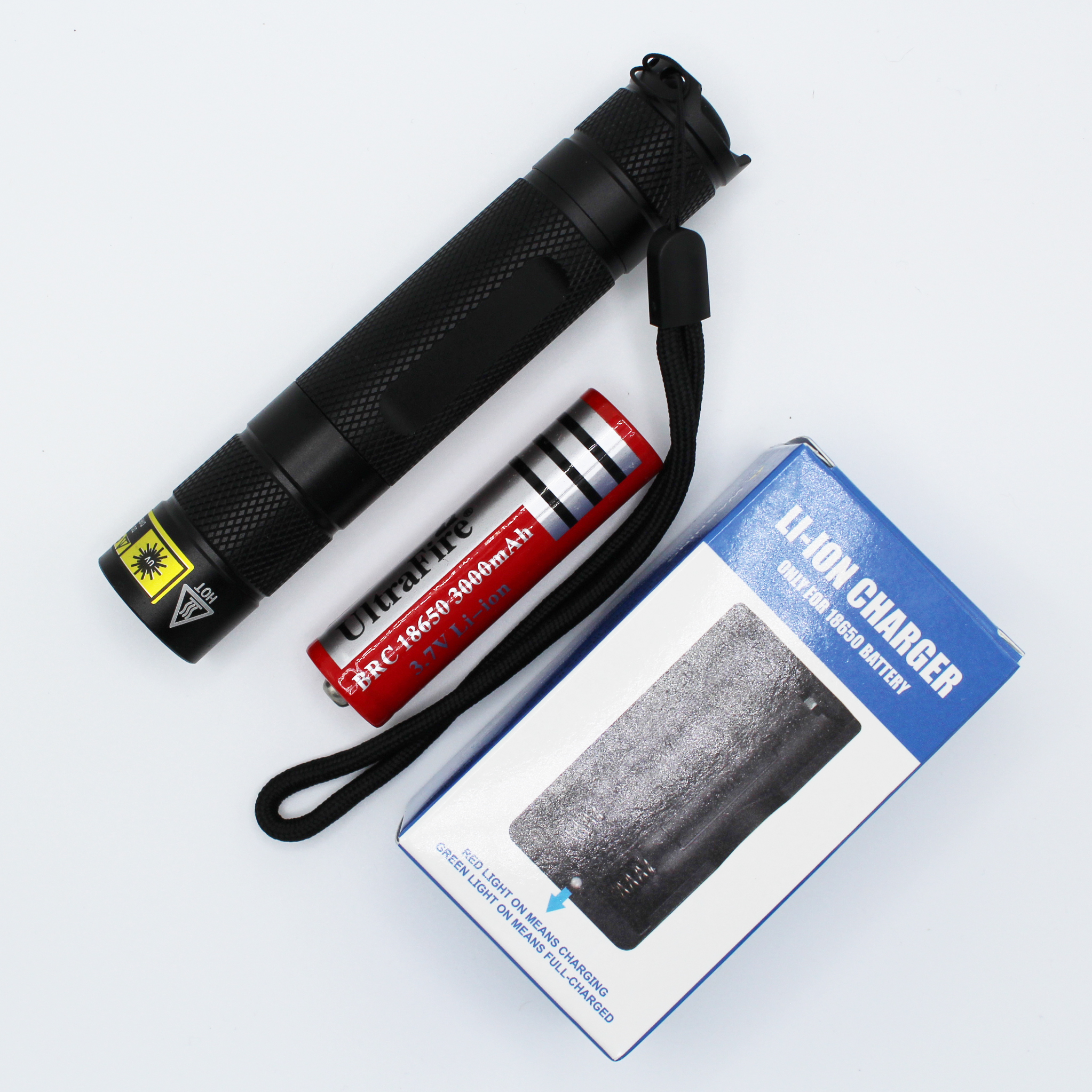 3 Watt 365nm UV Flashlight