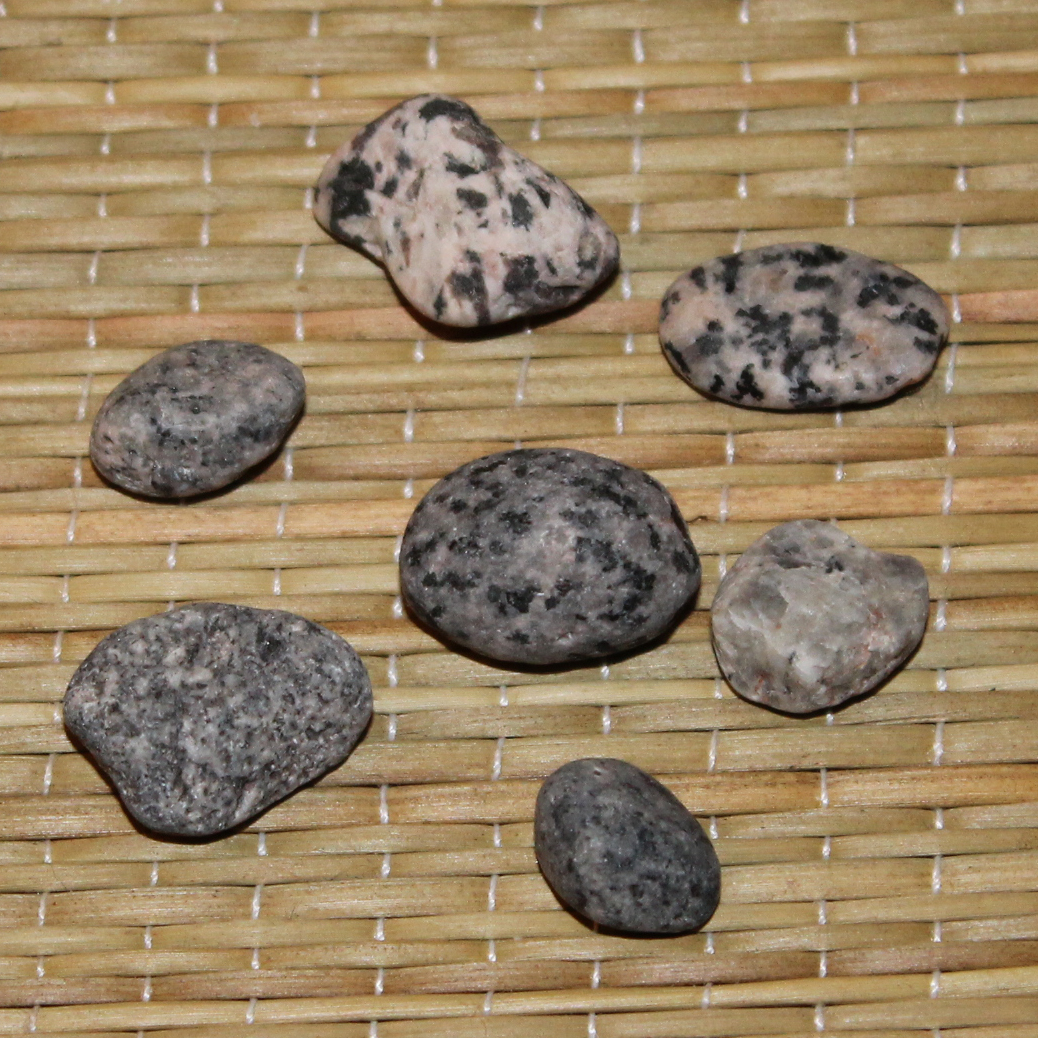 Set of Small Yooperlite Rocks Weighs 0.4 Ounces