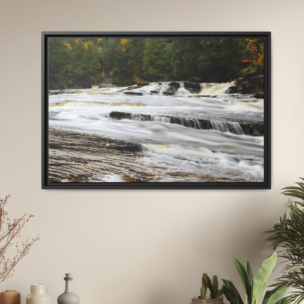 Presque Isle Rapids – Upper Peninsula Wall Art
