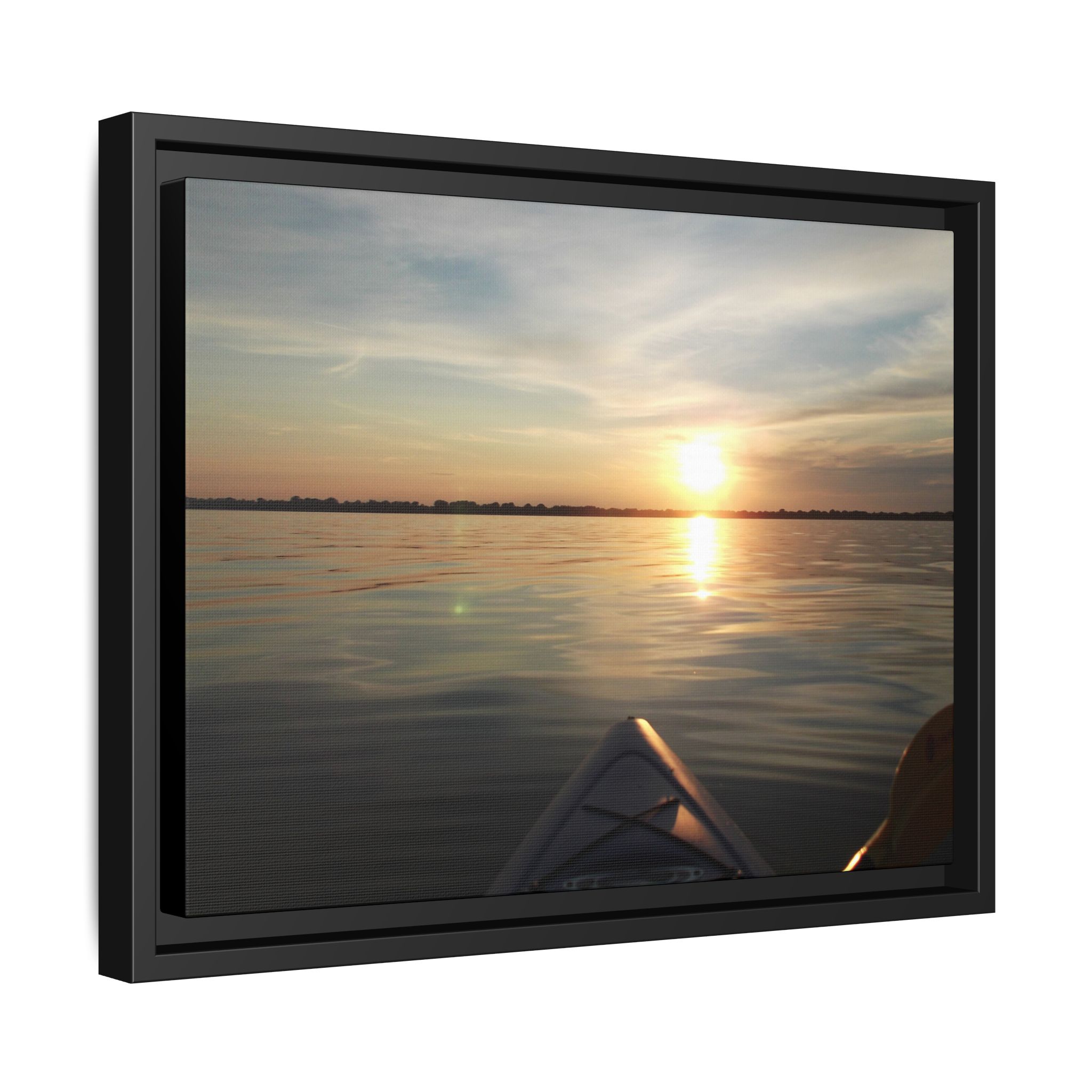 Northwoods Kayak Sunset