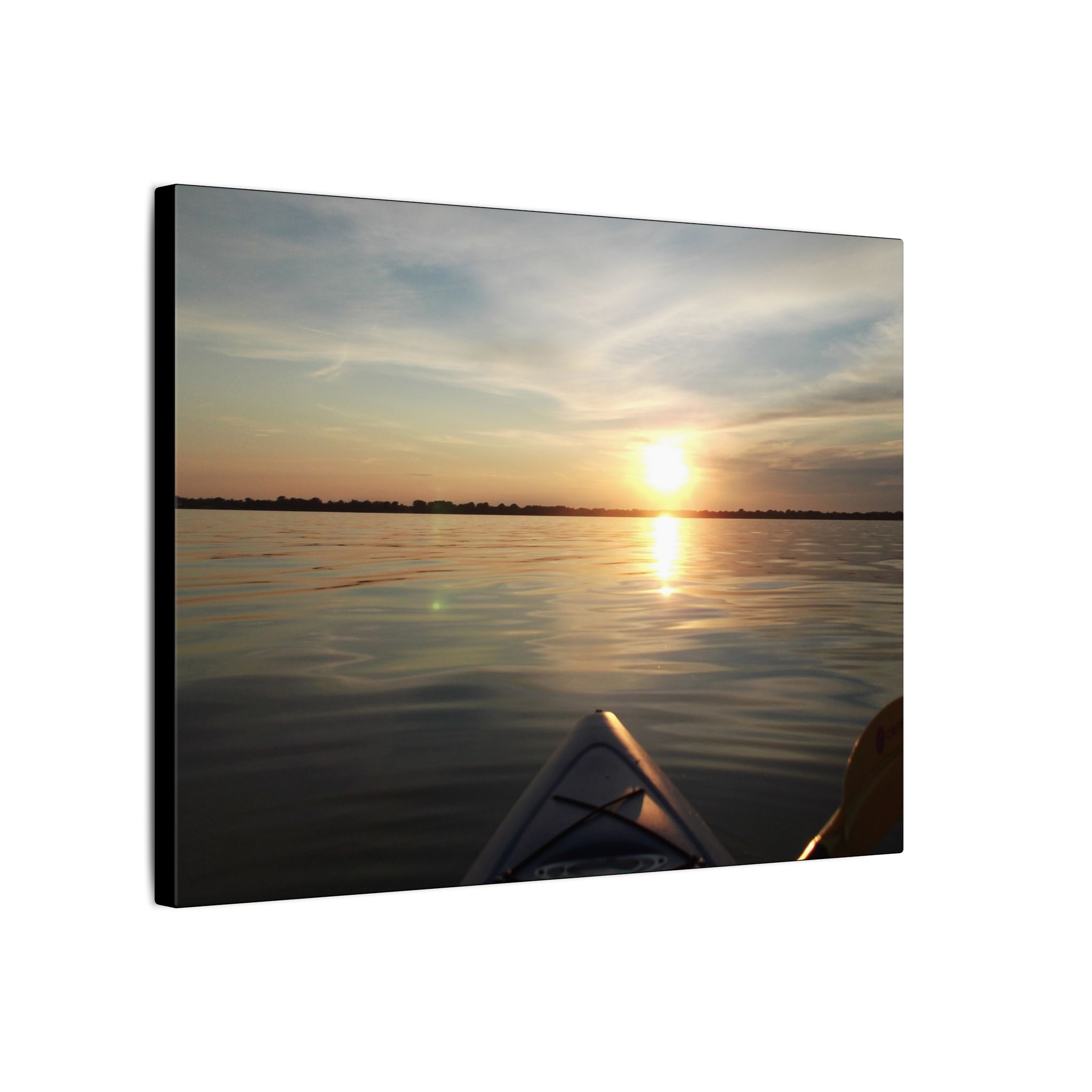 Northwoods Kayak Sunset