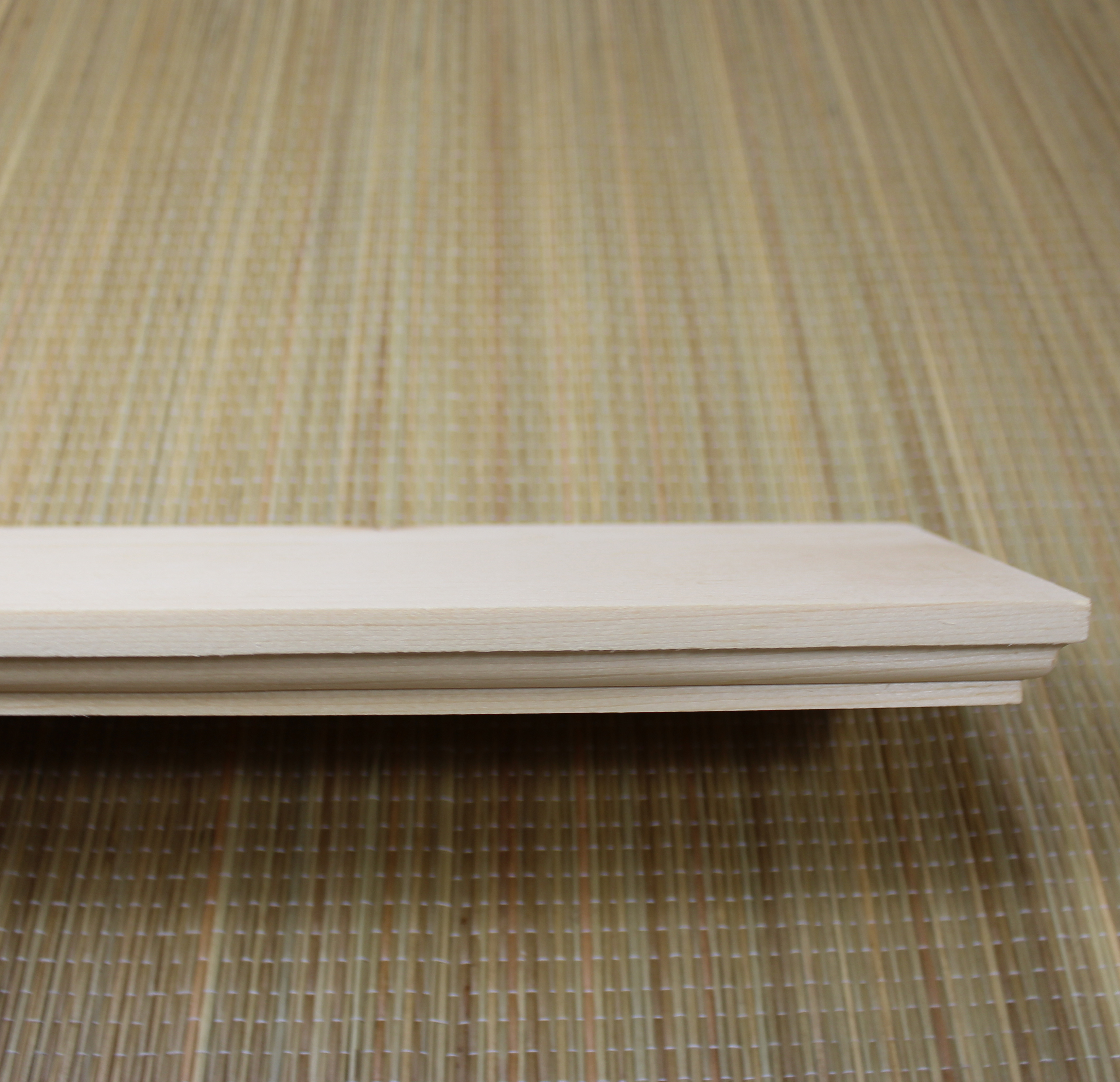 Unfinished 4" Tall x 6"-to-24" Wide - Beveled Pine Sanded Wooden Plaque Sign Blank Sets for DIY Craft Projects or Awards - Ready To Use