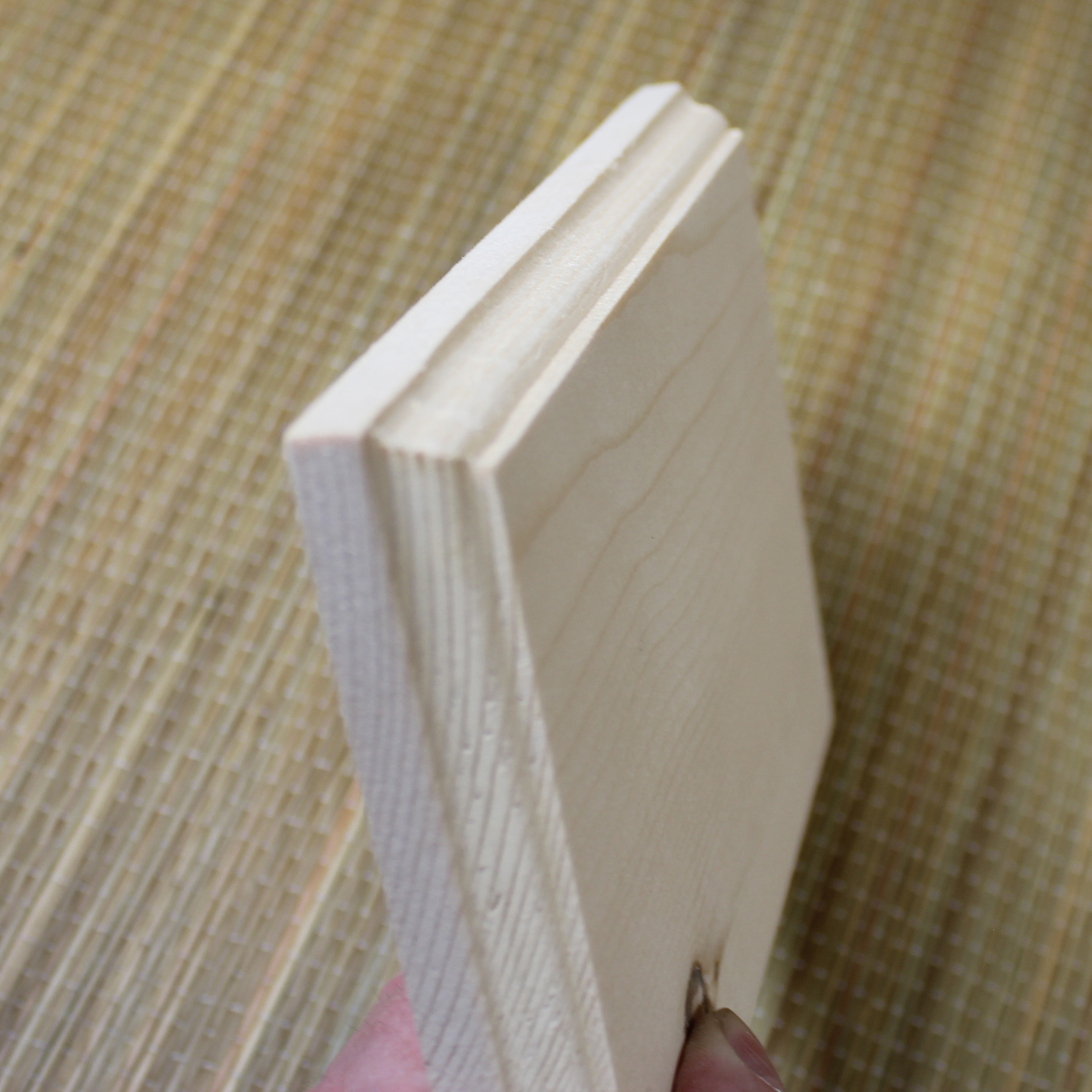 Unfinished 4"x6" | 5"x7" | 6"x8" | 8"x10"  Beveled Pine Sanded Wooden Plaque Sign Blank Sets for DIY Craft Projects or Awards - Ready To Use