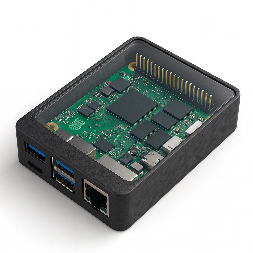 Parametric Raspberry Pi 5 Case – OpenSCAD Source File