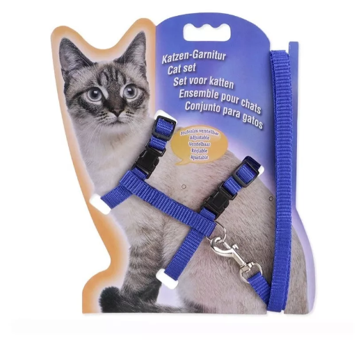 Arnés económico para felino 