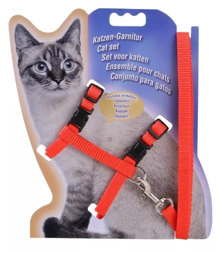 Arnés económico para felino 