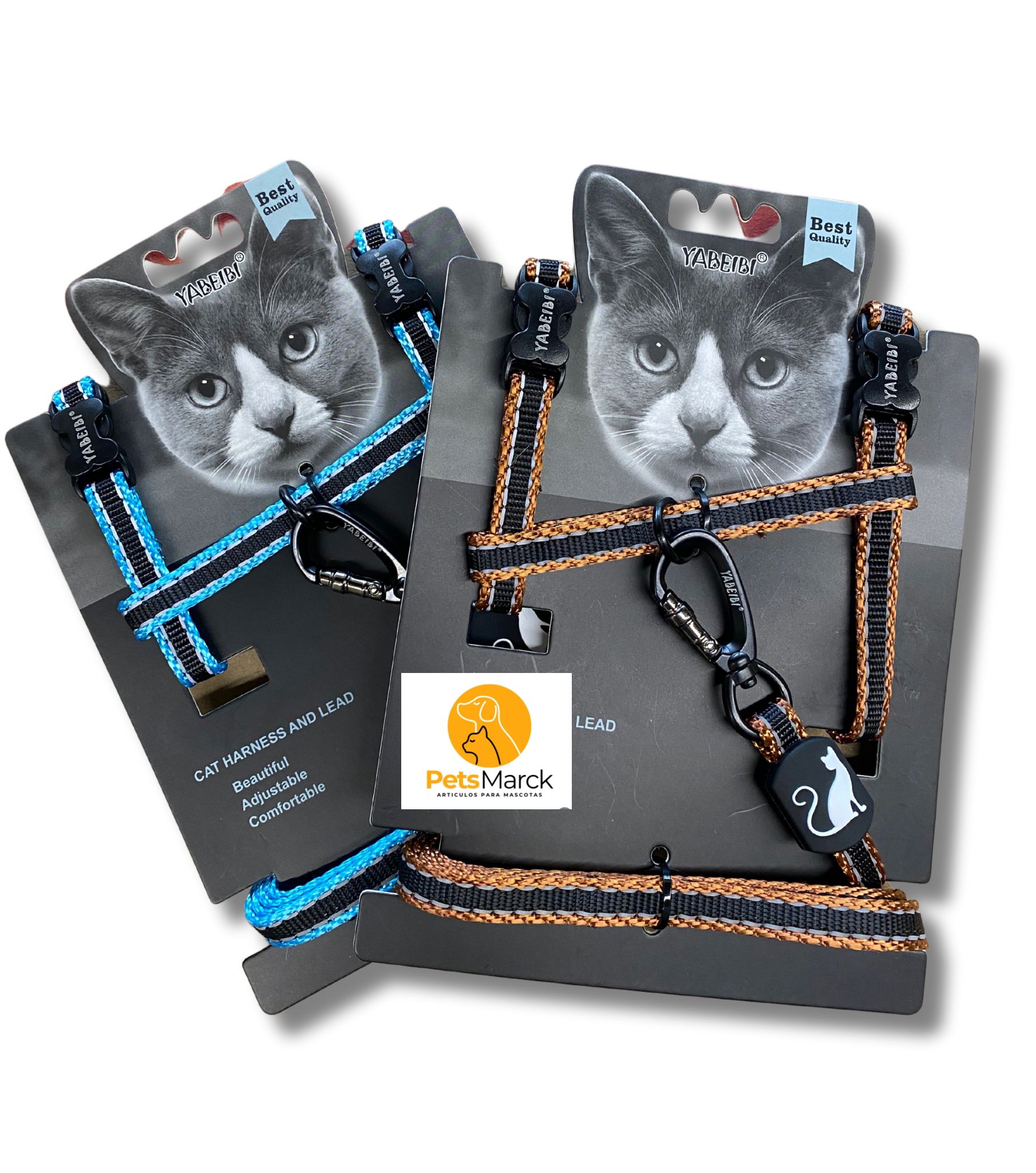 Arnes estampados reforzados Para felinos 